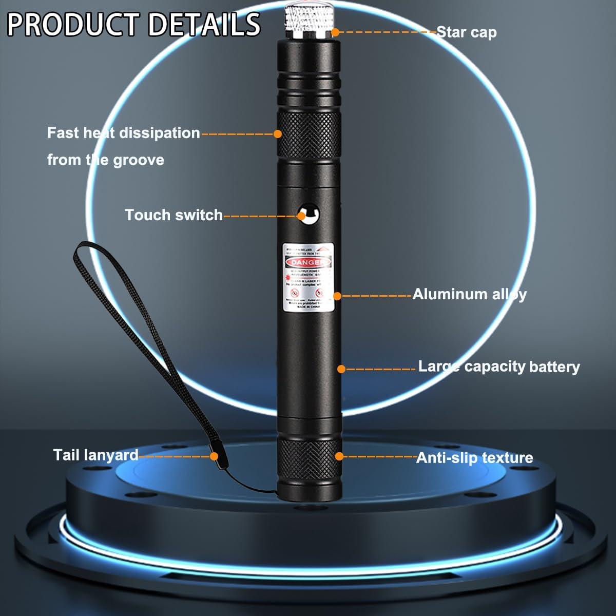 Puntero Láser Rojo Interactivo para Mascotas Yiwu 9127