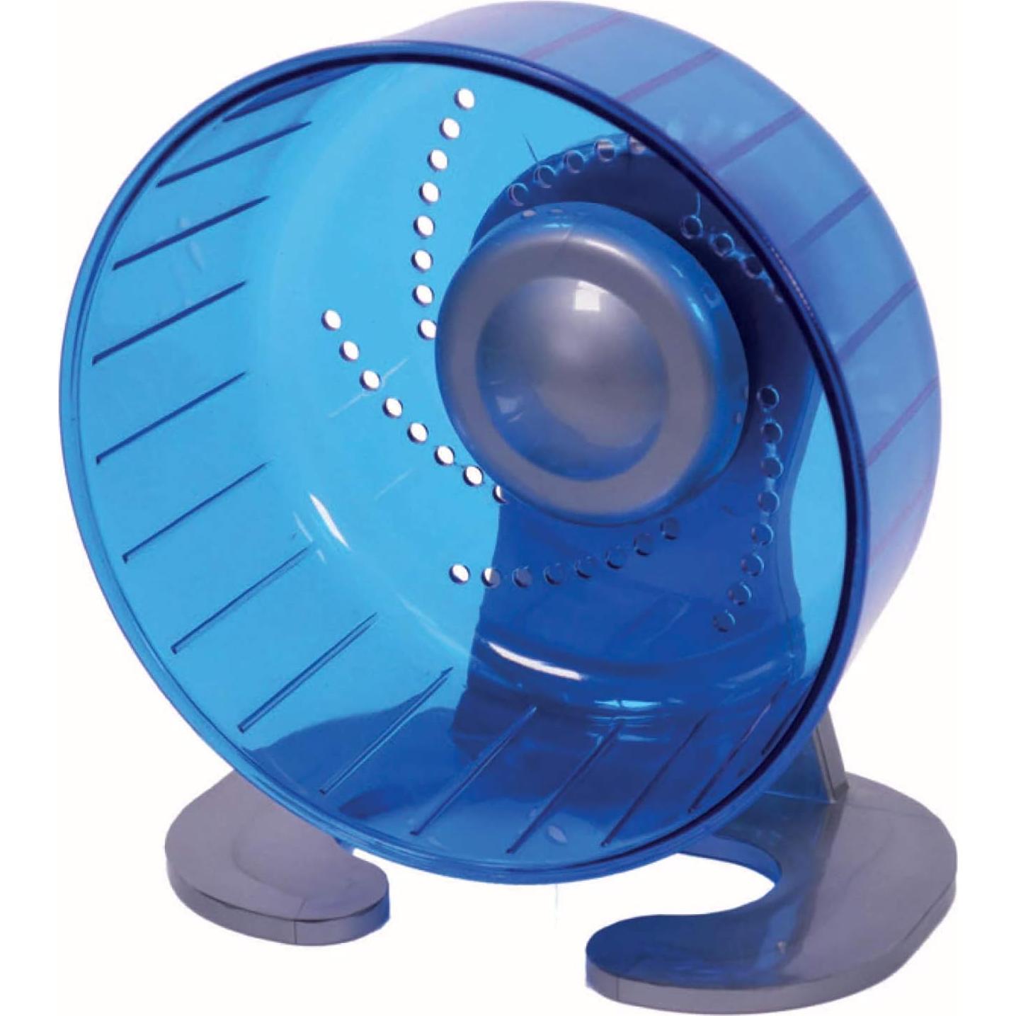 Rueda de Ejercicio para Hámster Petest 17 cm Azul Silenciosa