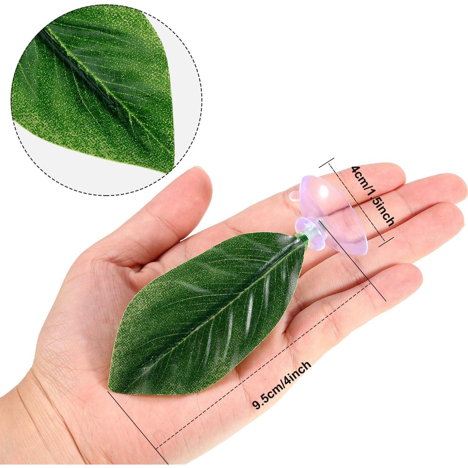 Hamaca de Hoja para Betta Boao - 4 Piezas, 4x9.5 cm