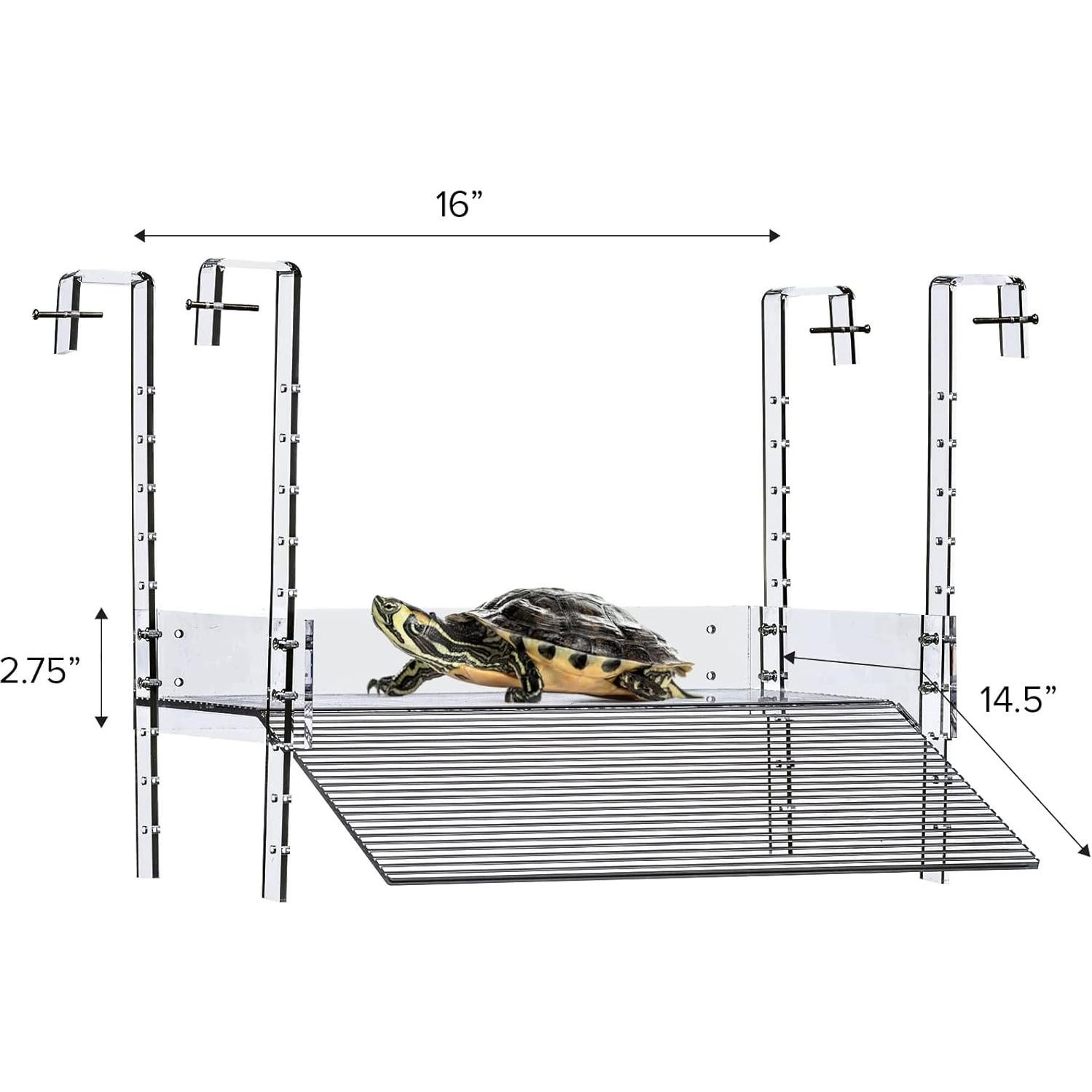 Plataforma Colgante para Tortugas LaBrinx Extra Grande 40.6x38.1cm