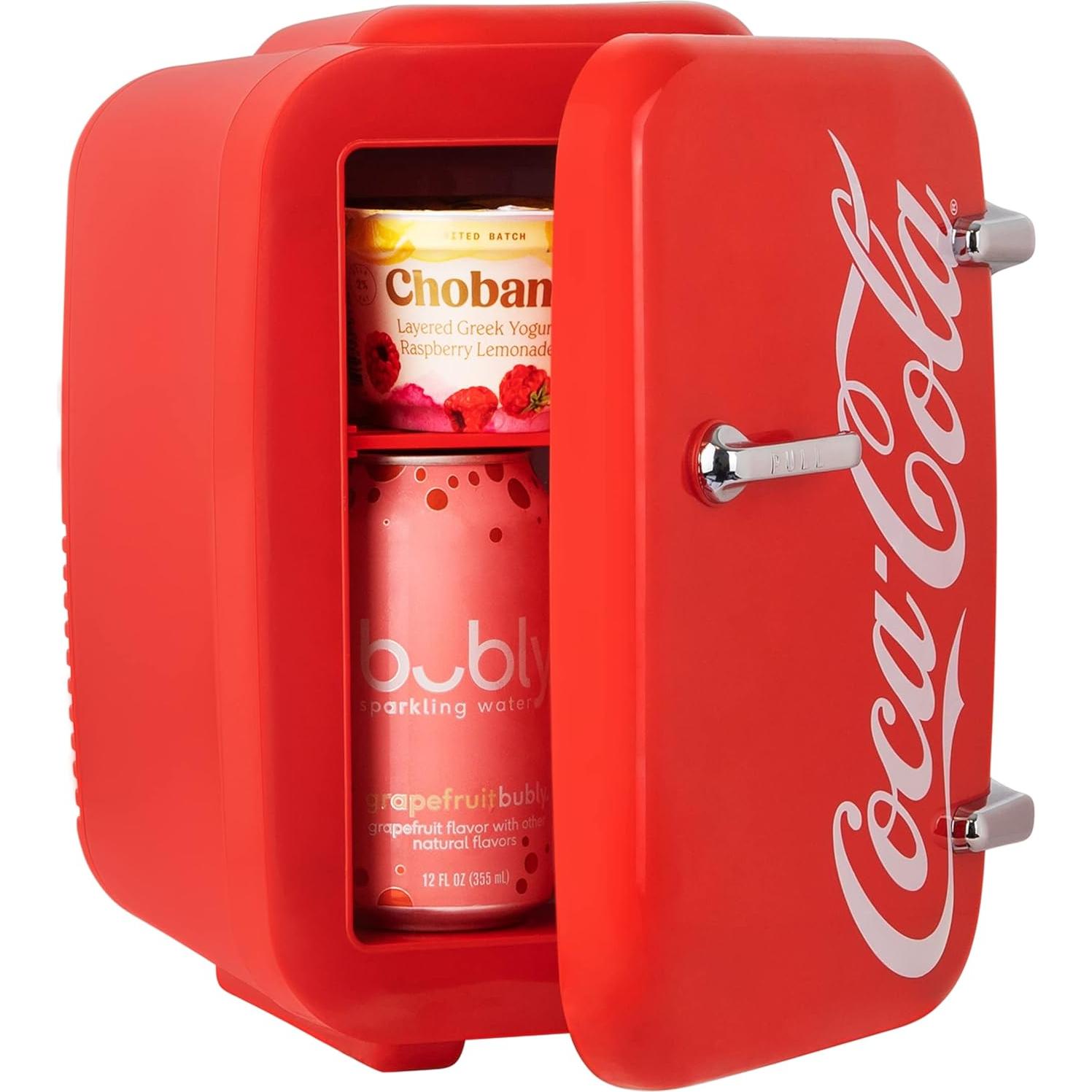 Mini Nevera Retro Coca-Cola Cooluli 4L Portátil Enfriador