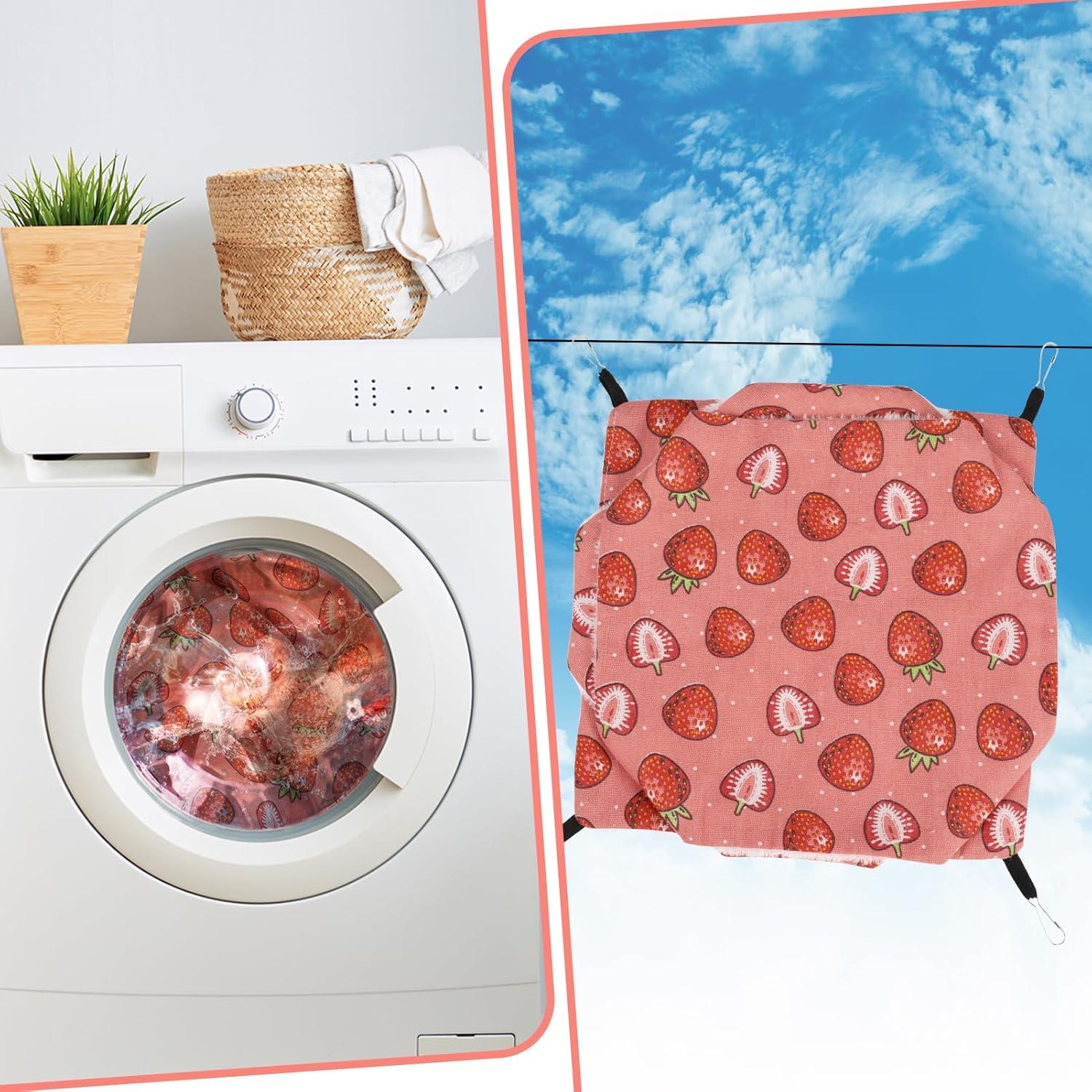 Hamaca Colgante para Mascotas XINRUI 30x30cm Rojo Frambuesa