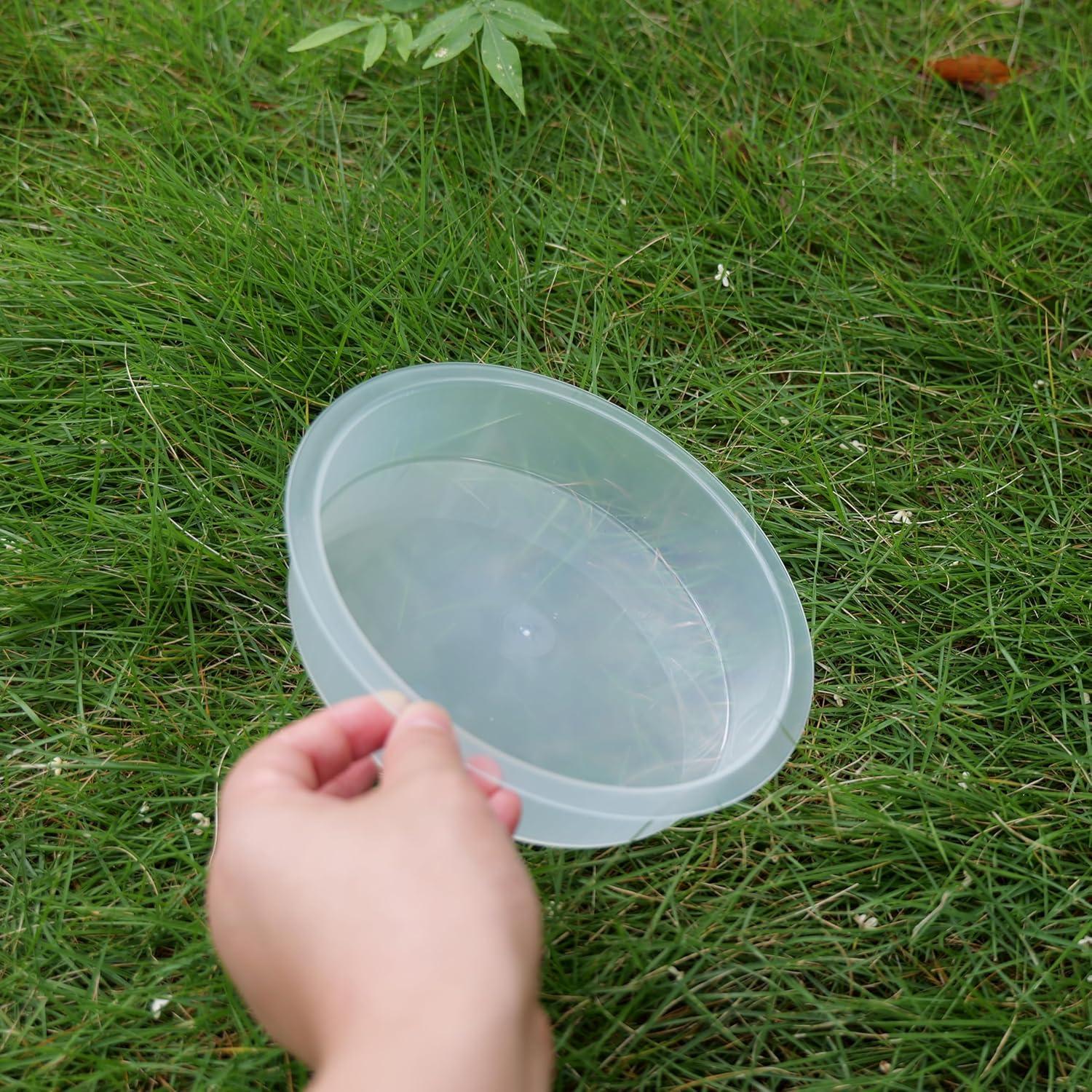 Bandeja y Tazón para Alimentador de Aves Yojanner 17.78 cm