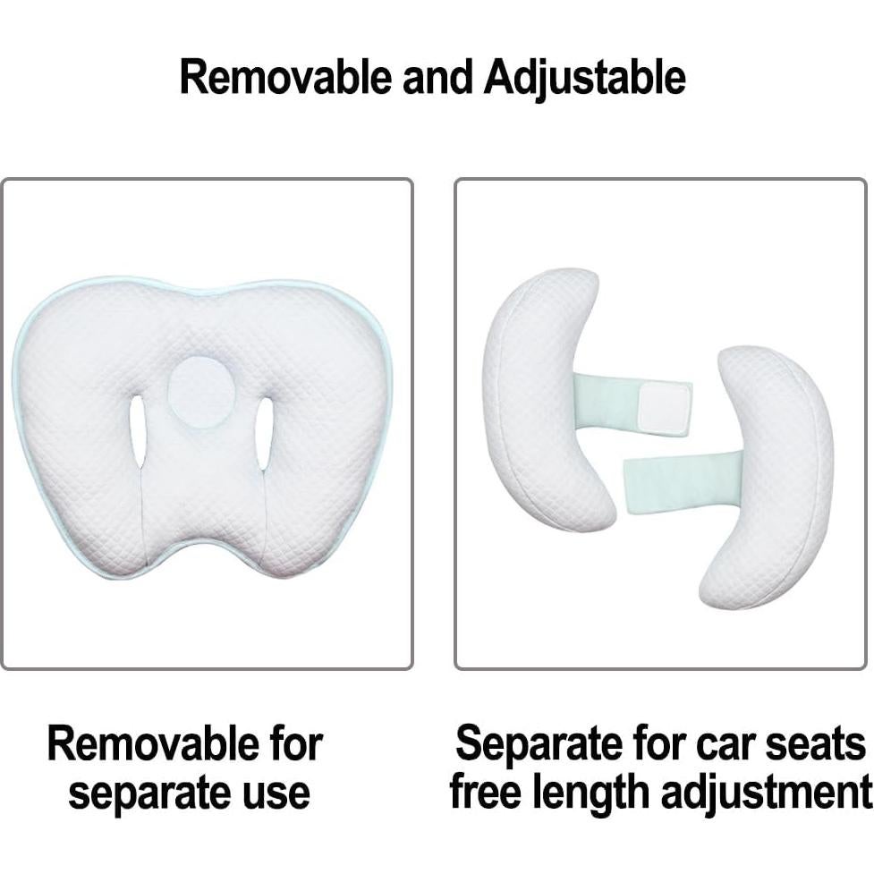 Cojín de Viaje 2 en 1 Blublu Park para Bebés Azul