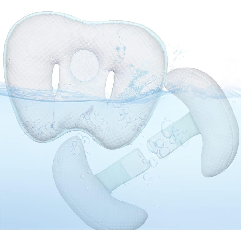 Cojín de Viaje 2 en 1 Blublu Park para Bebés Azul