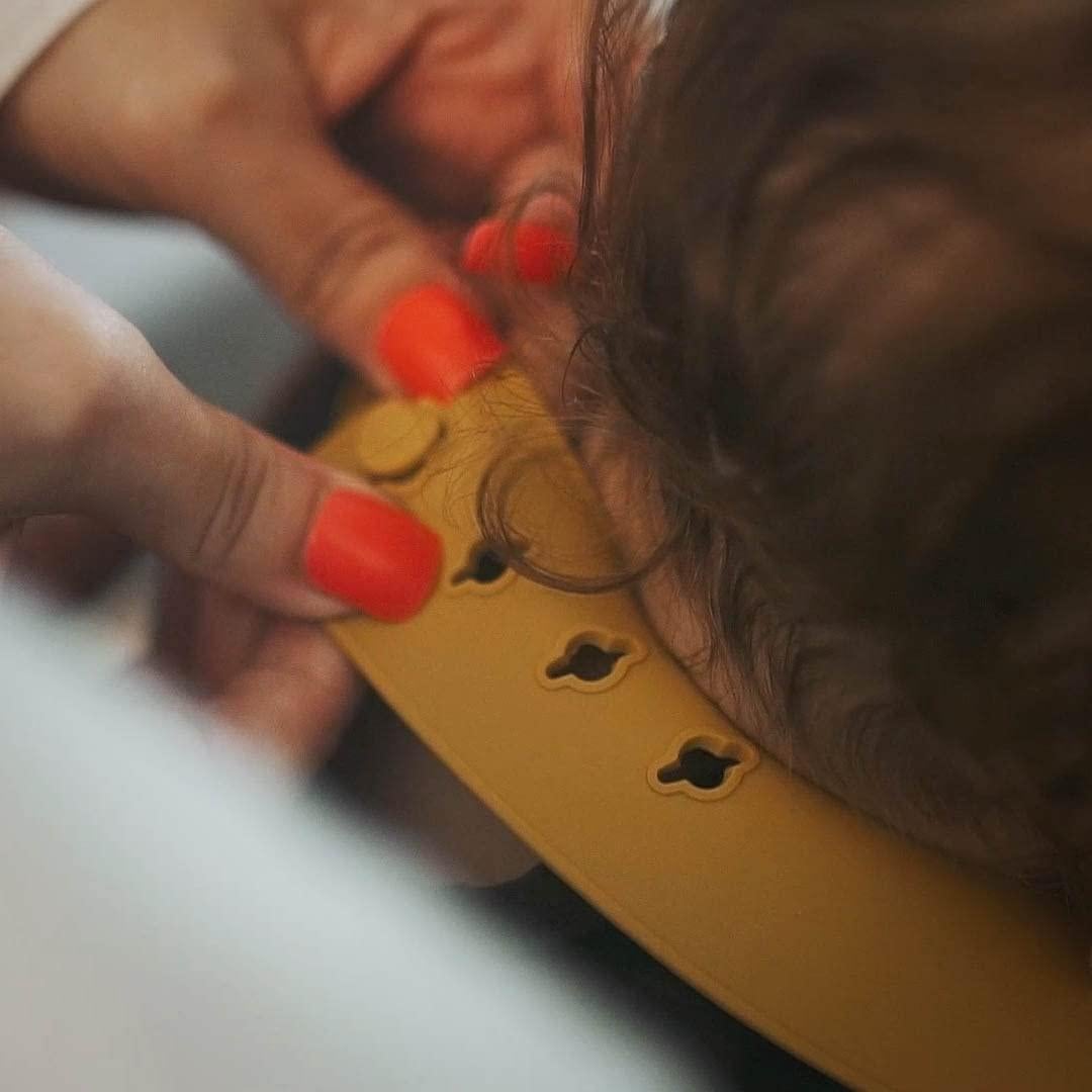 Conjunto de Baberos de Silicona Moonkie 2 Unidades Ajustables