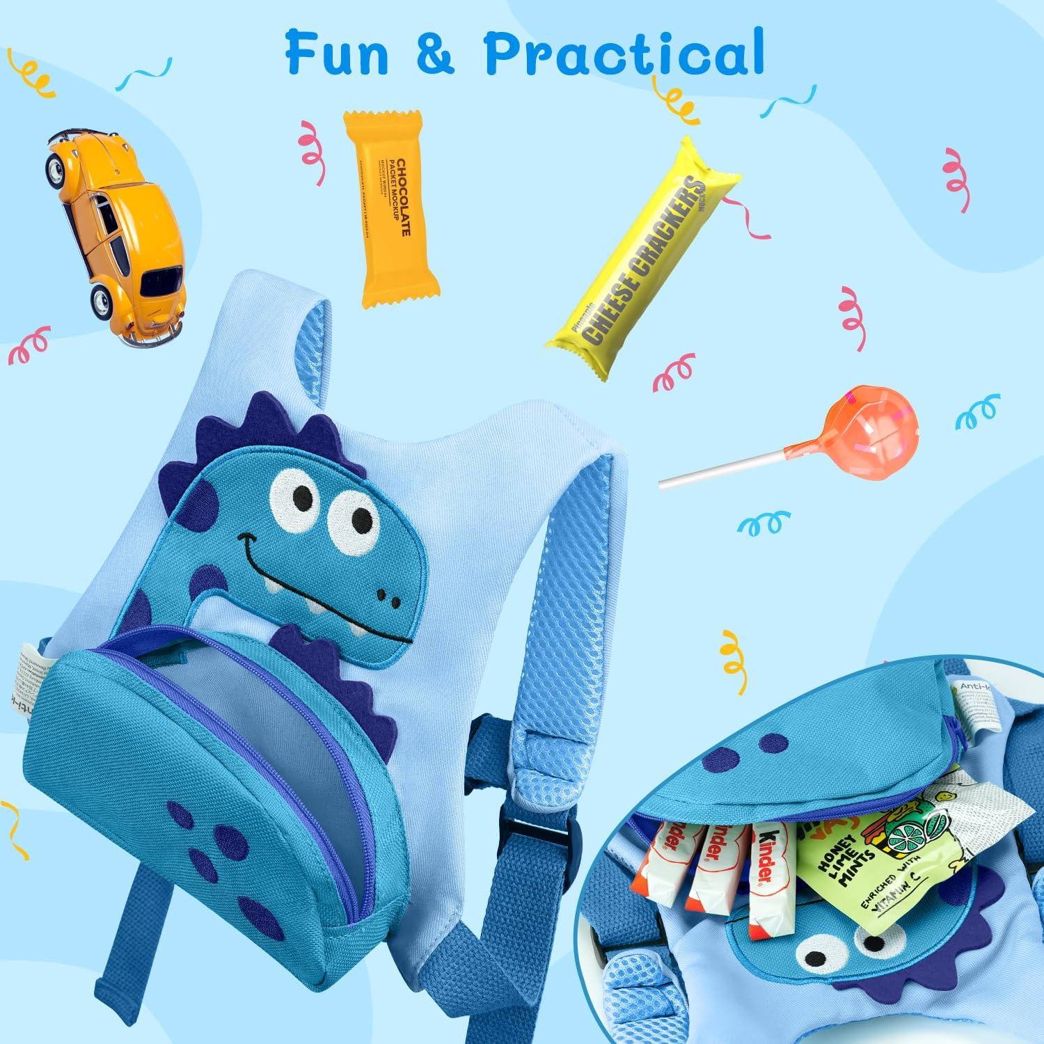 Arnés de Seguridad para Niños Dr.meter 3 en 1 con Correa 2.5m