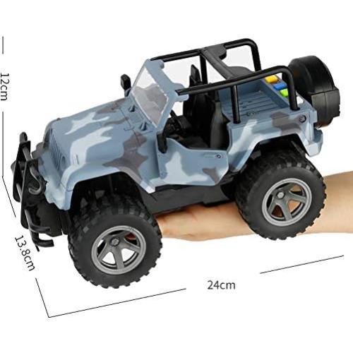 Coche Juguete Militar Todoterreno YesToys 1:16 con Luces y Sonidos