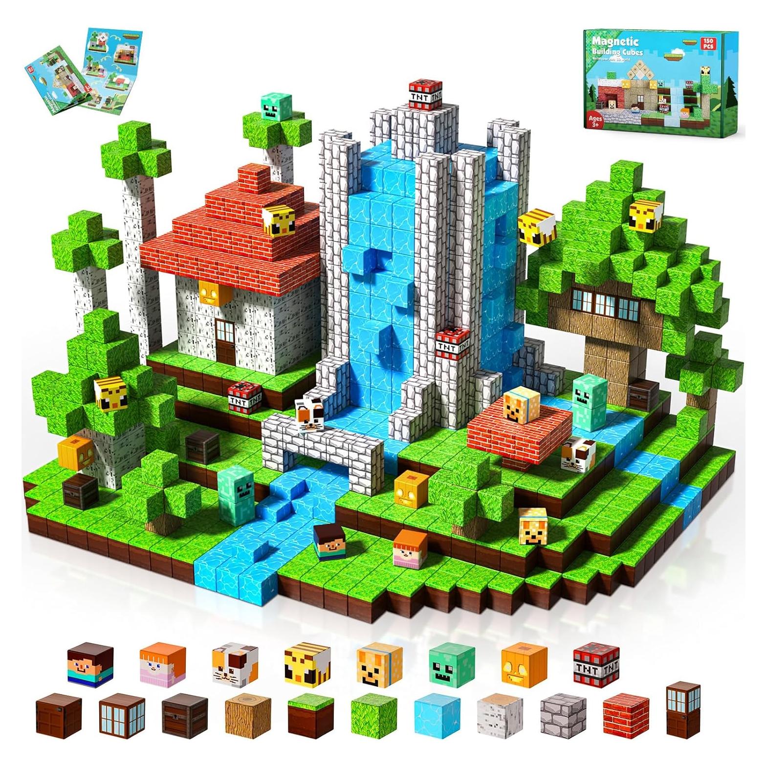 Bloques Magnéticos 150PCS Annexfun Juguetes STEM Niños 3+