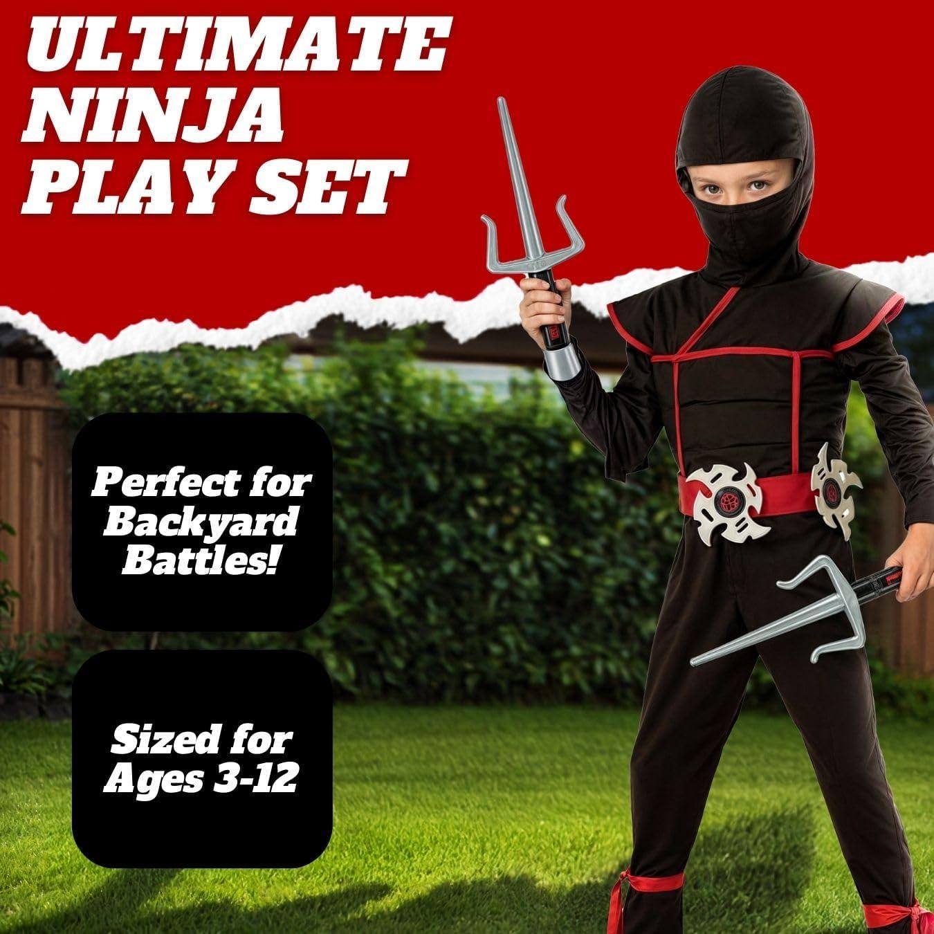 Conjunto de Armas de Ninja Liberty Imports para Niños