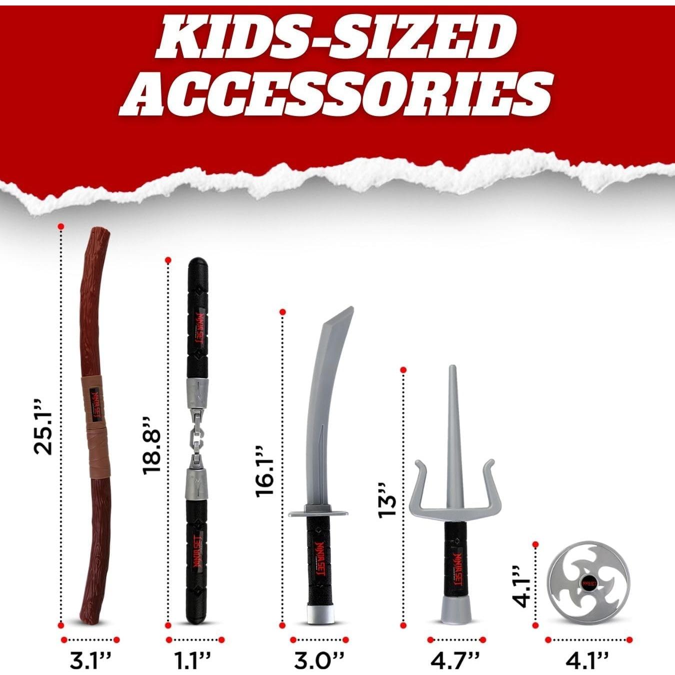 Conjunto de Armas de Ninja Liberty Imports para Niños