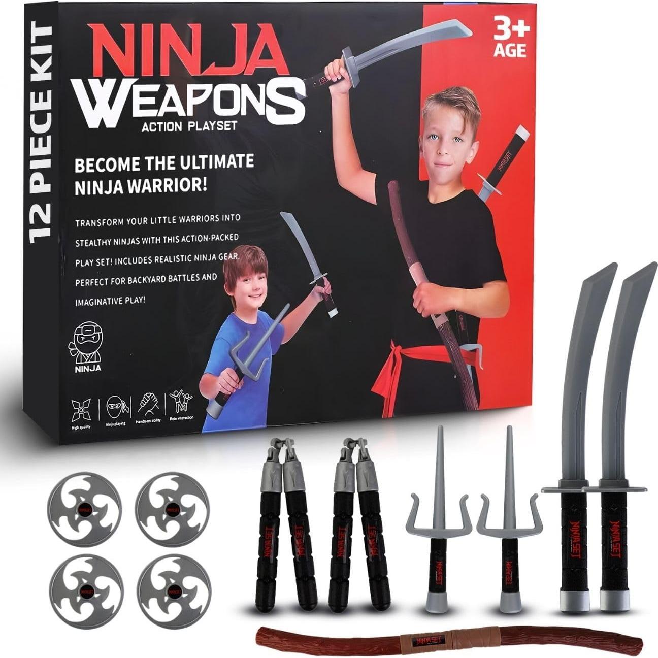 Conjunto de Armas de Ninja Liberty Imports para Niños