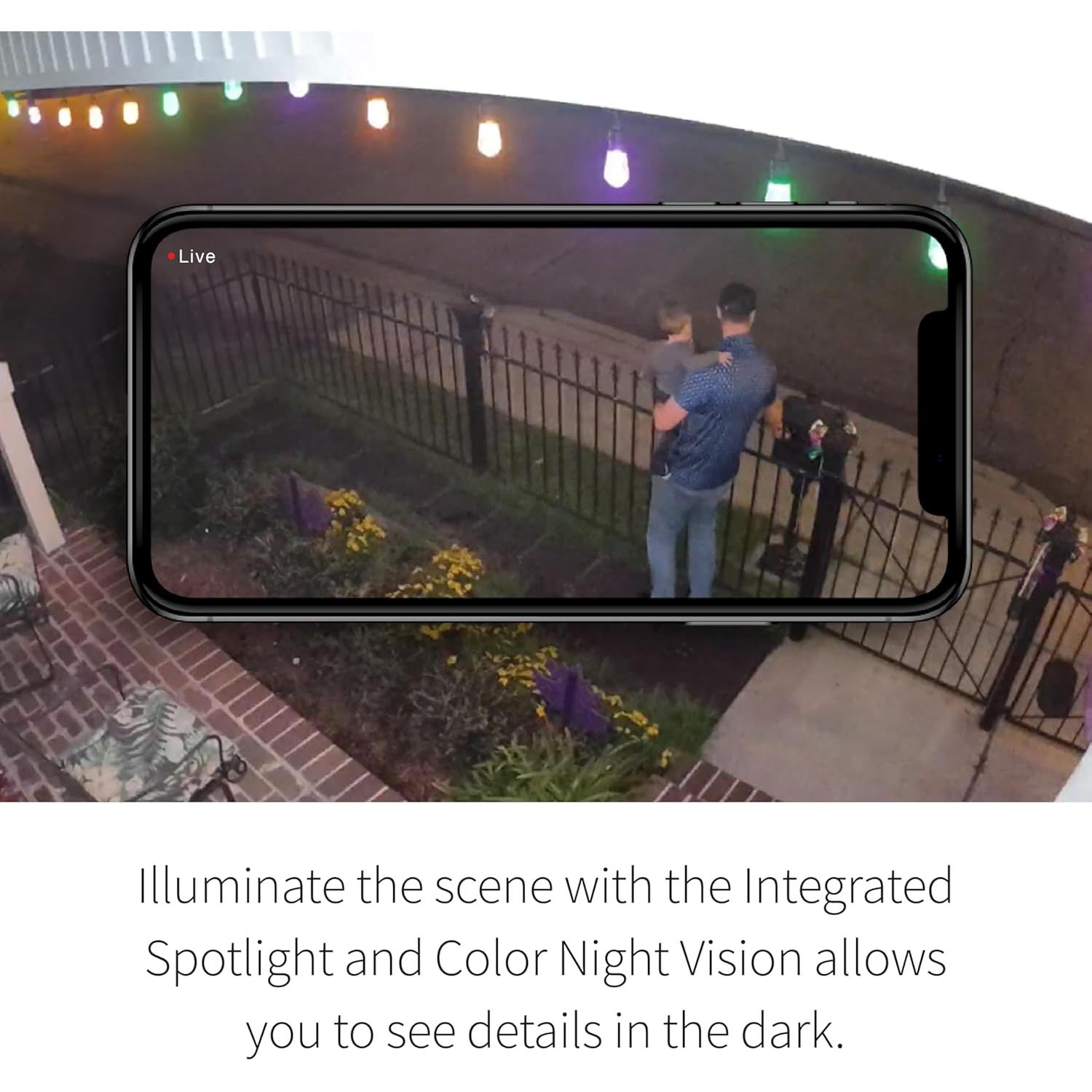 Cámara de Seguridad Arlo Esencial 1080p HD - 3 Cámaras