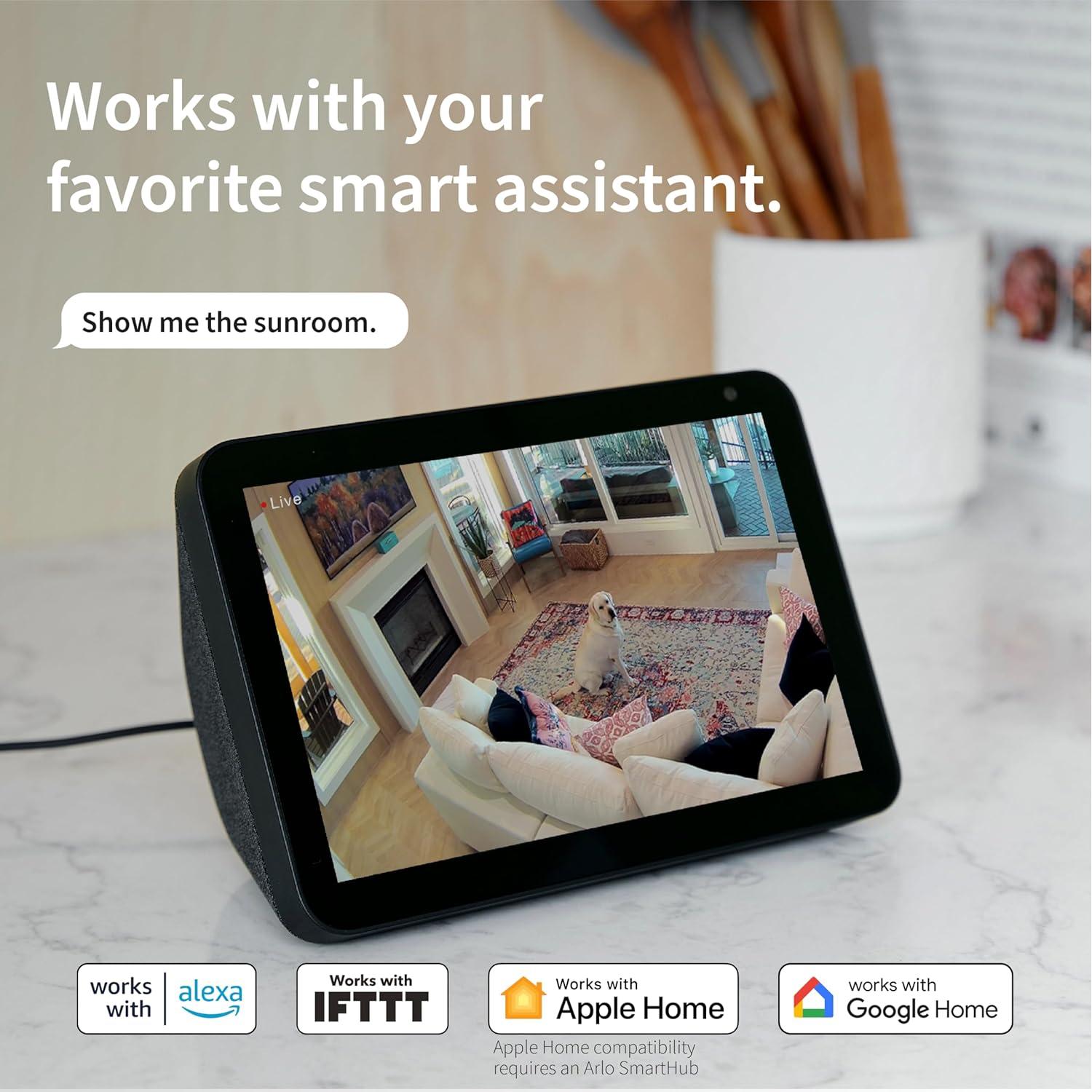 Cámara de Seguridad Arlo Esencial 1080p HD - 3 Cámaras
