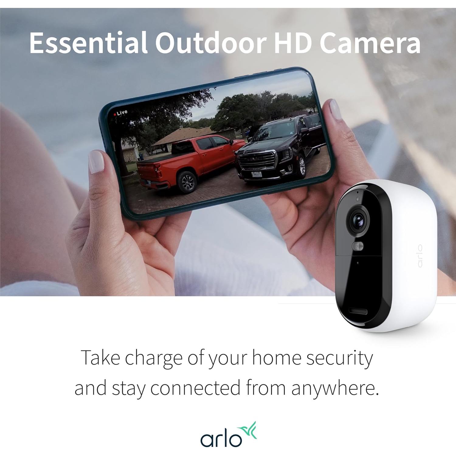 Cámara de Seguridad Arlo Esencial 1080p HD - 3 Cámaras