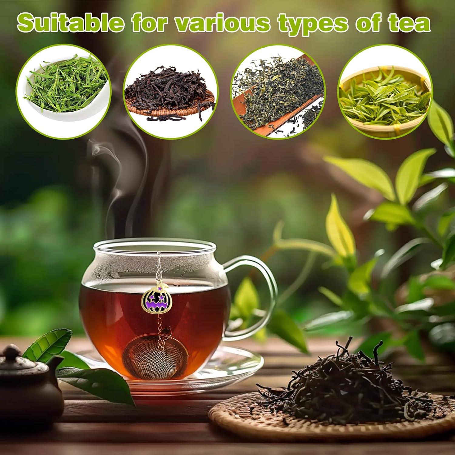 Infusor de Té de Acero Inoxidable YOIYINI con Calabazas 5.3 cm