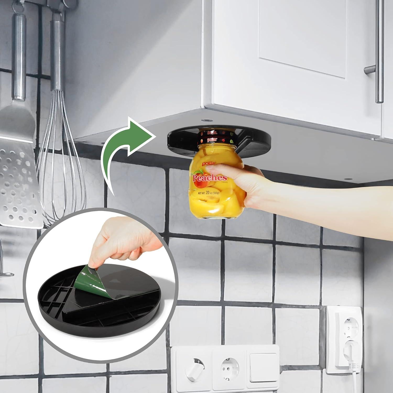 Abre frascos manual MOJO-HOME MJ-EASY con cinta antideslizante