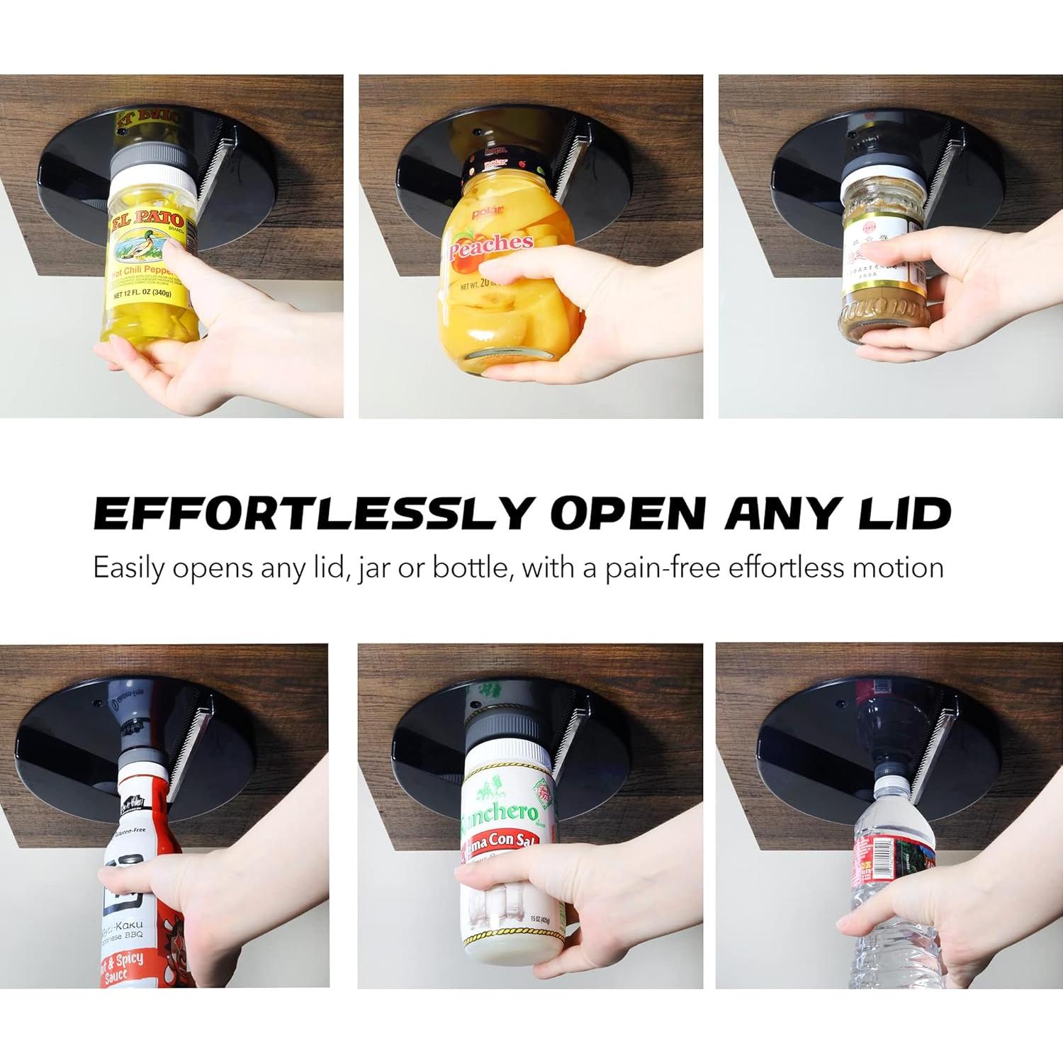 Abre frascos manual MOJO-HOME MJ-EASY con cinta antideslizante