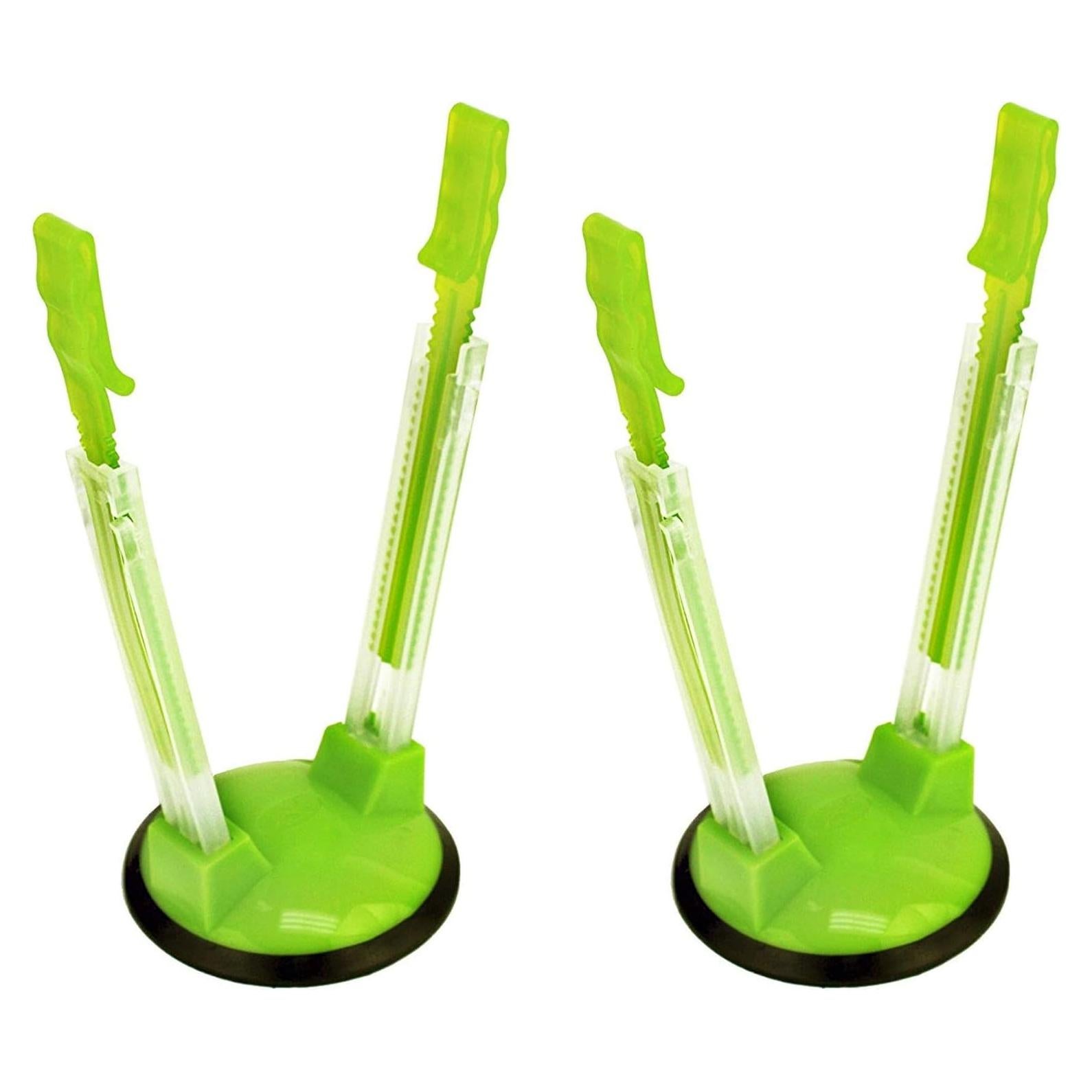 Soporte Ajustable para Bolsas Jokari - Paquete de 2 Verde