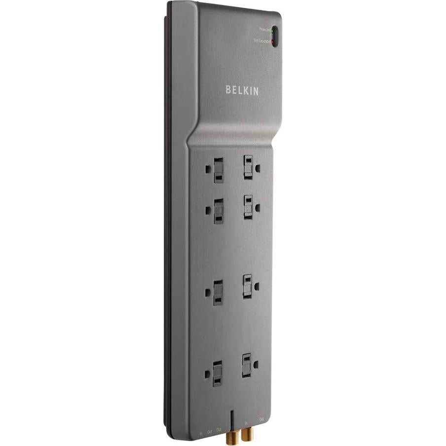 Regleta de Energía Belkin BE108230-06 - 8 Salidas AC 3550 Julios