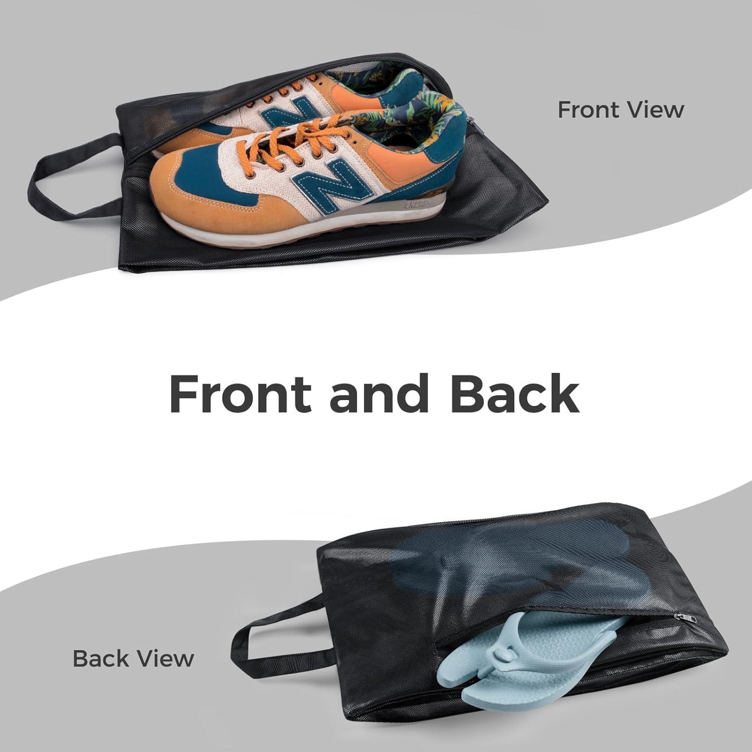 Bolsa de Zapatos Pack All Resistente al Agua Doble Bolsillo