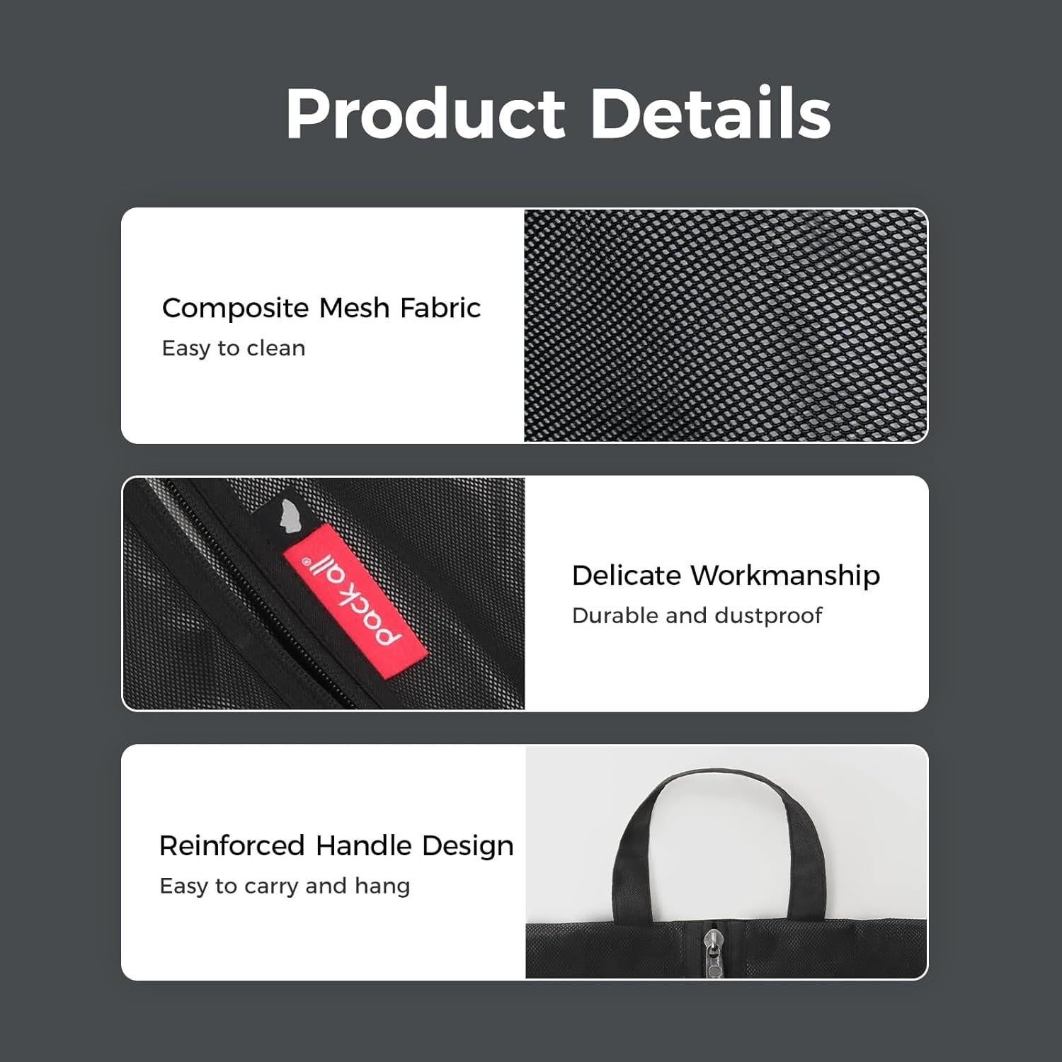 Bolsa de Zapatos Pack All Resistente al Agua Doble Bolsillo