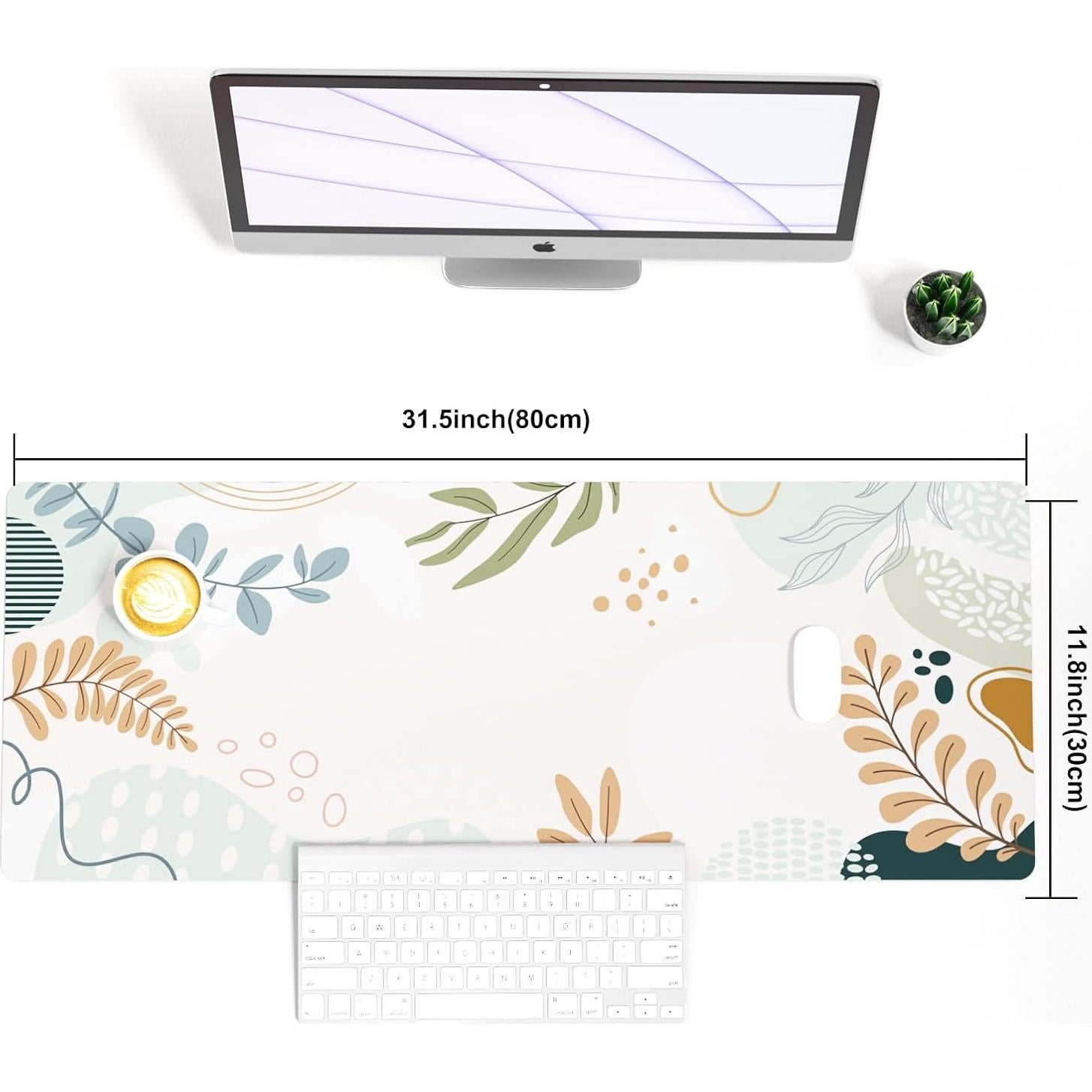 Alfombrilla de Escritorio Colorful Star 80x30 cm Antideslizante