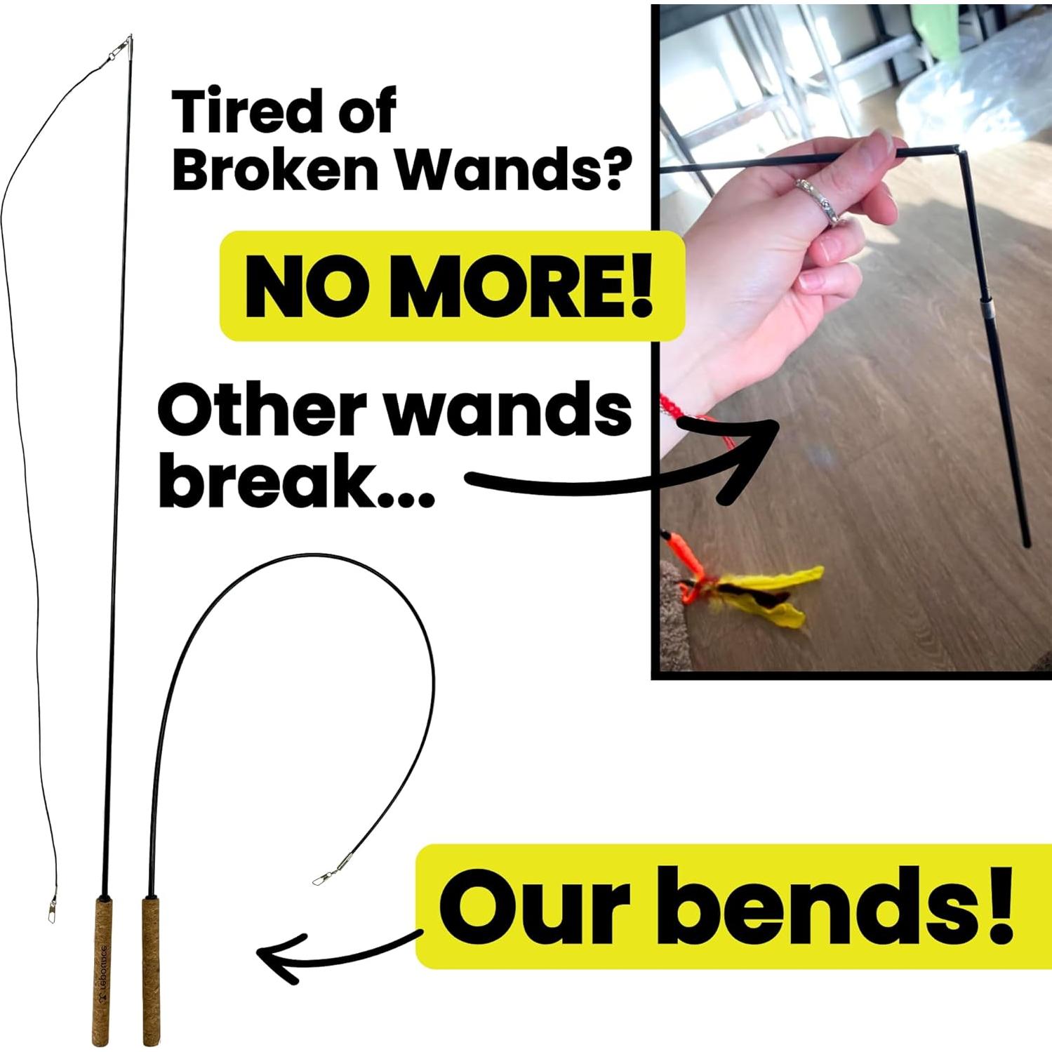 Varita de Juguete para Gatos Repounce Forever Stick 91 cm