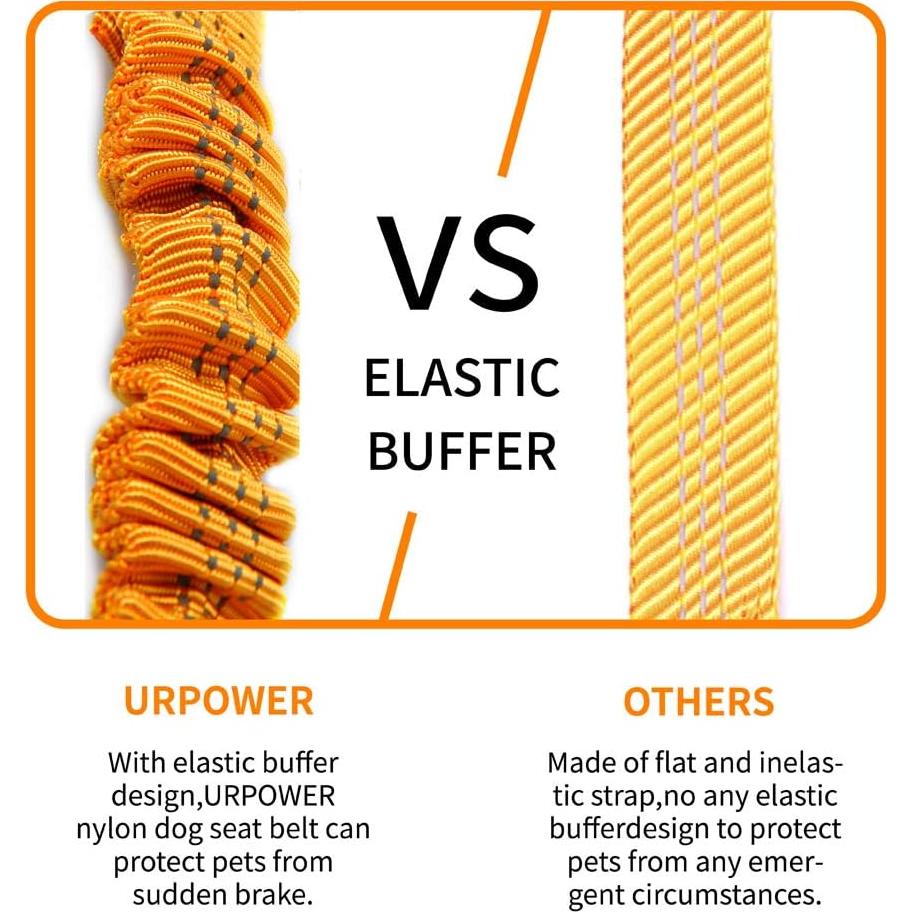 Cinturón de Seguridad para Perros PETPO, Ajustable 74.5cm, Verde