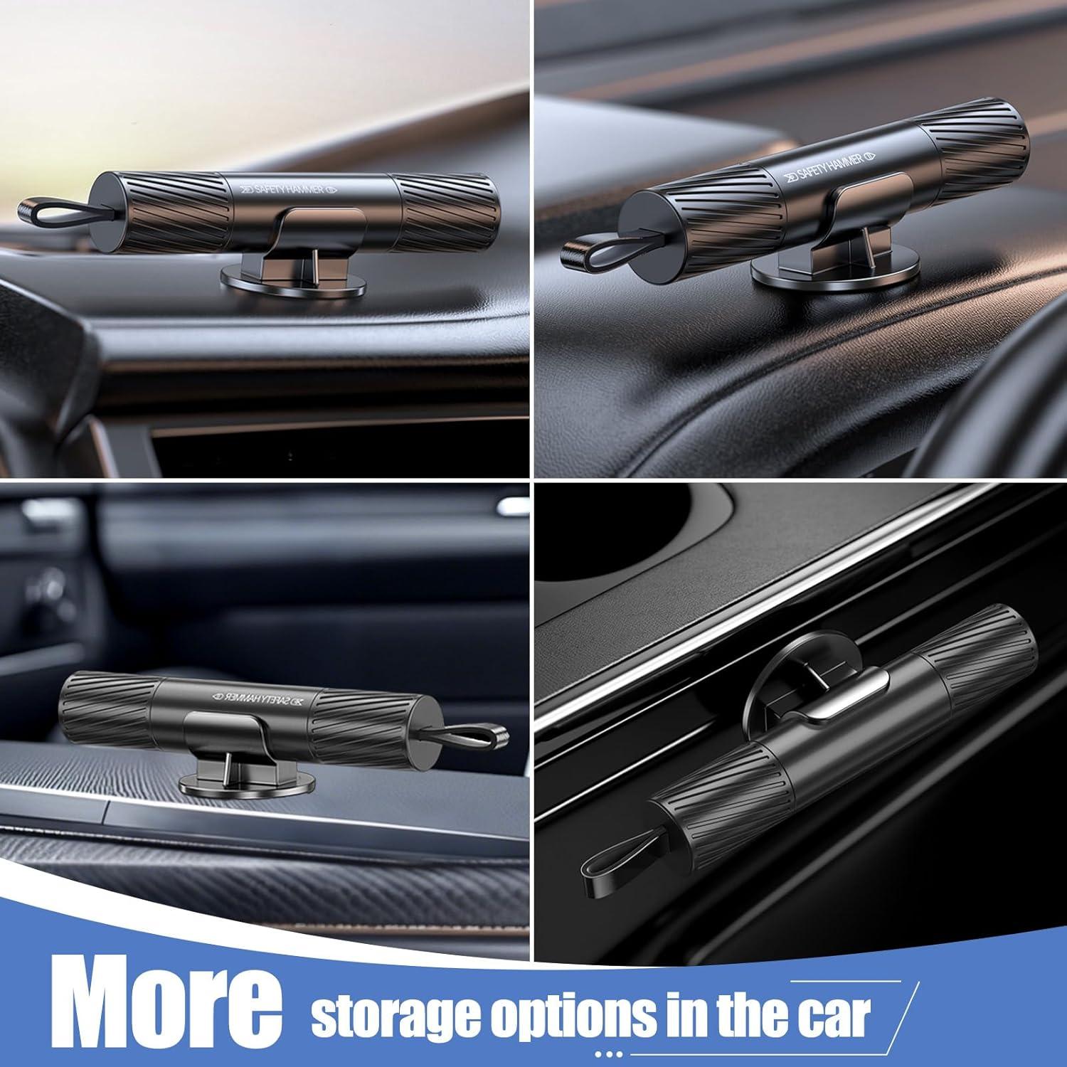 Martillo de Seguridad 2-en-1 PILISPARK para Automóvil - Escape Rápido