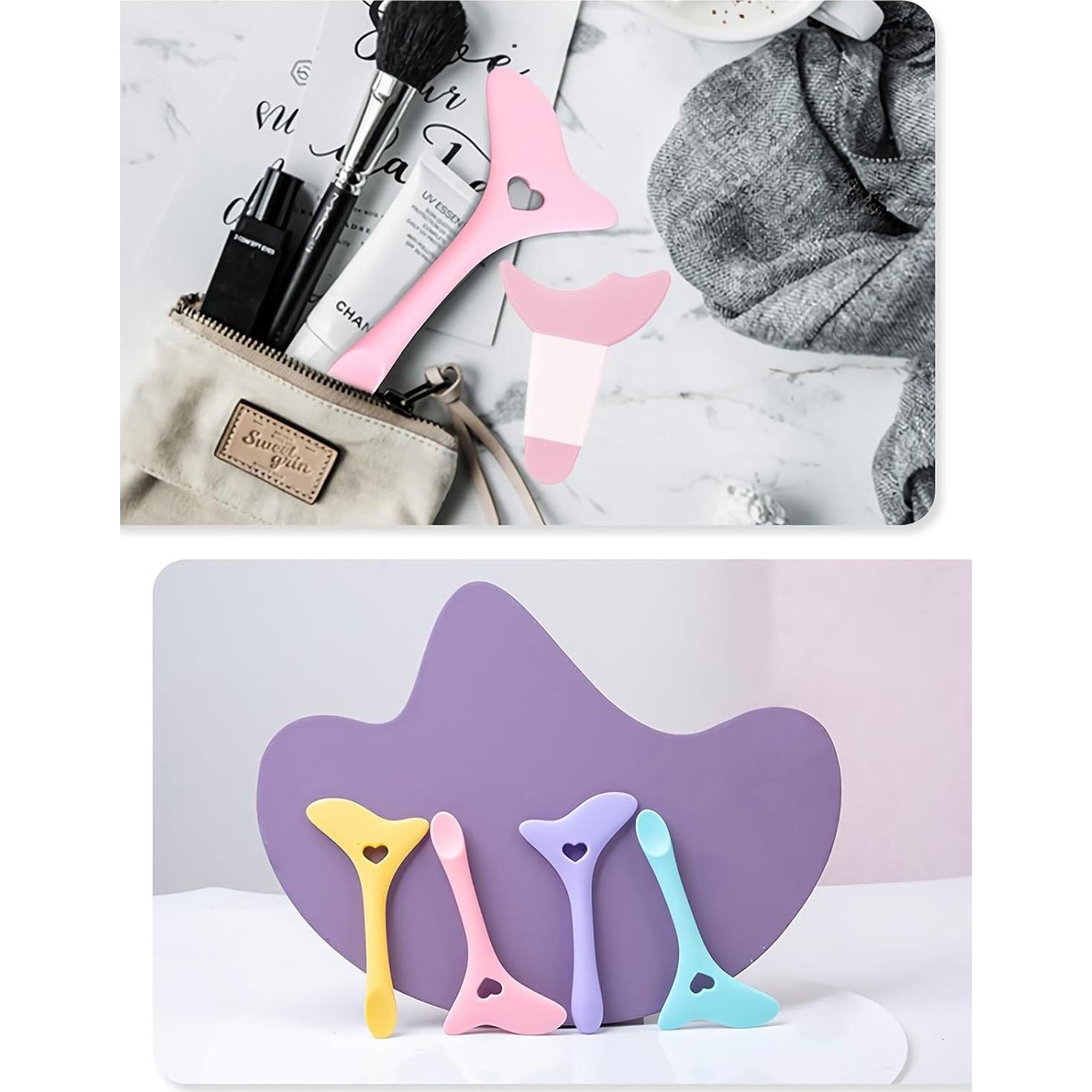 Plantillas de Eyeliner Reutilizables de Silicona SUMEITANG - Azul