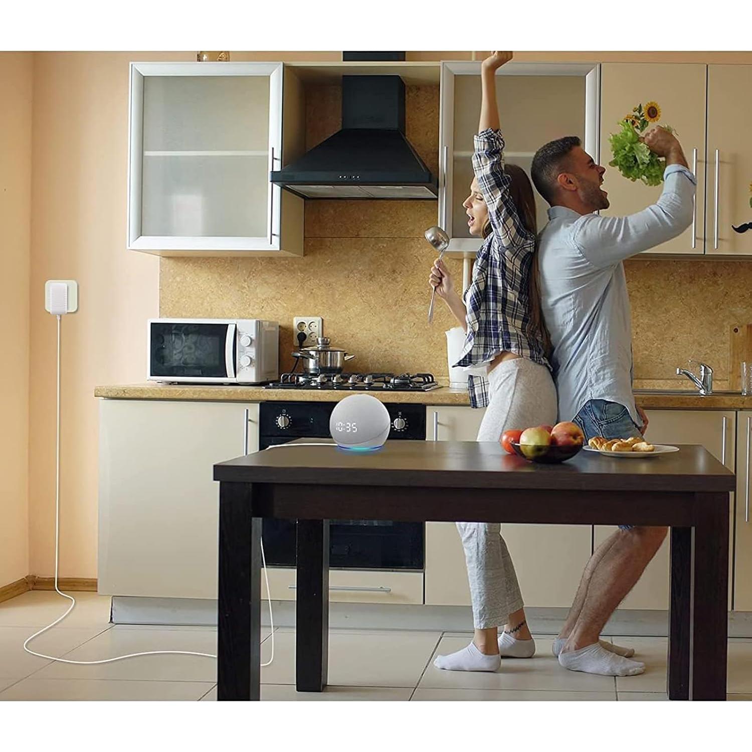 Cable de Alimentación 15W para Echo Dot 5ta Gen y Más