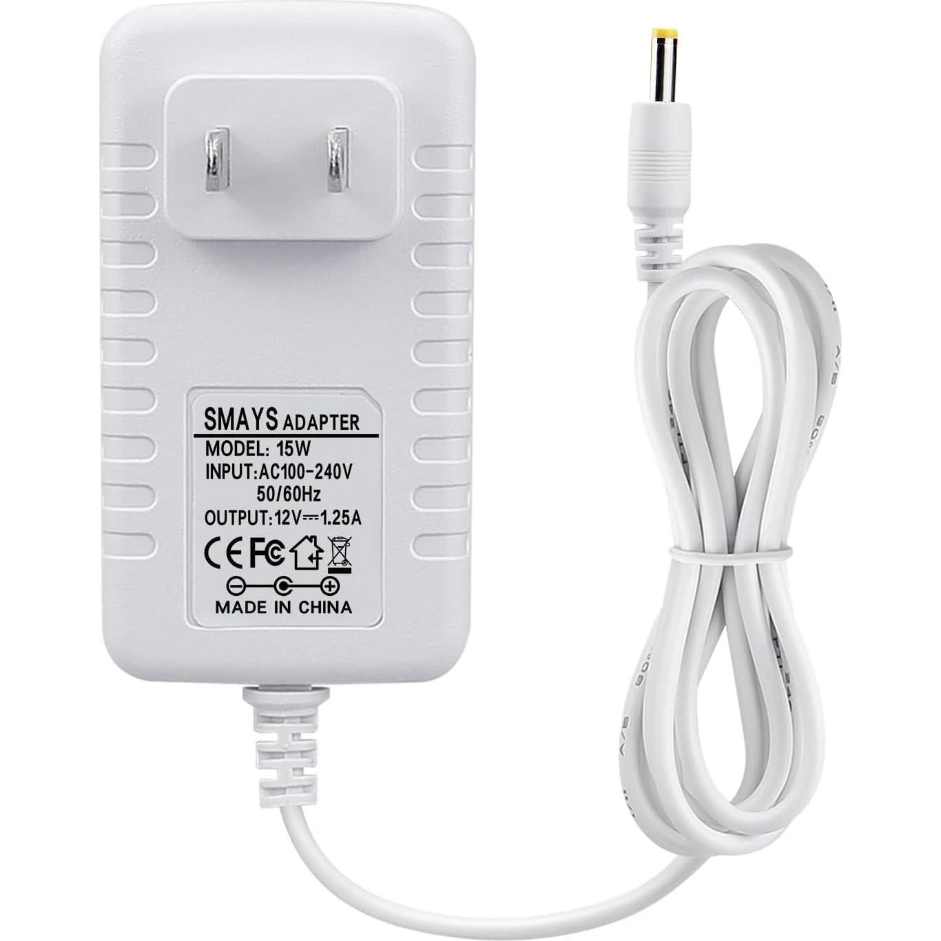 Cable de Alimentación 15W para Echo Dot 5ta Gen y Más