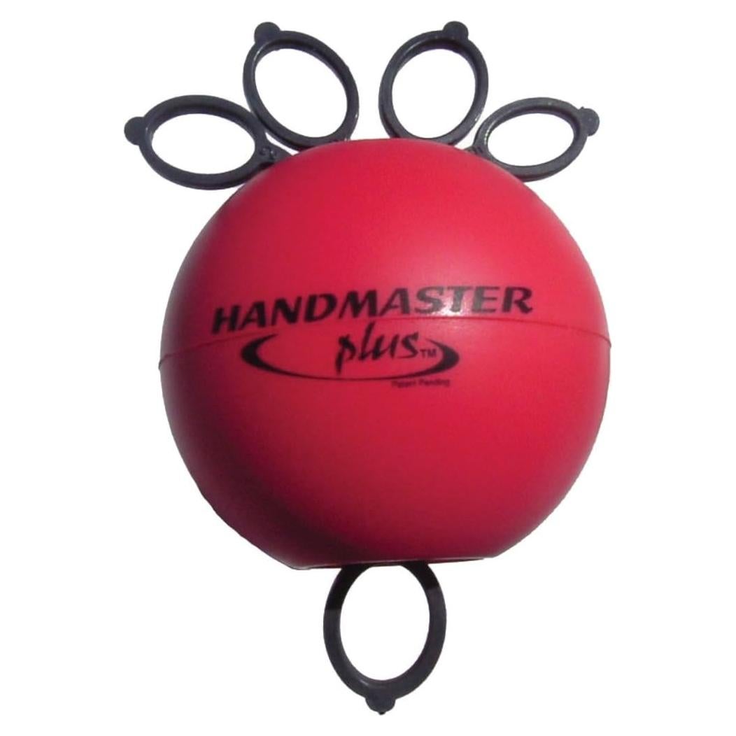 Ejercitador de Mano Handmaster Plus - Pelota Tensión Media Roja