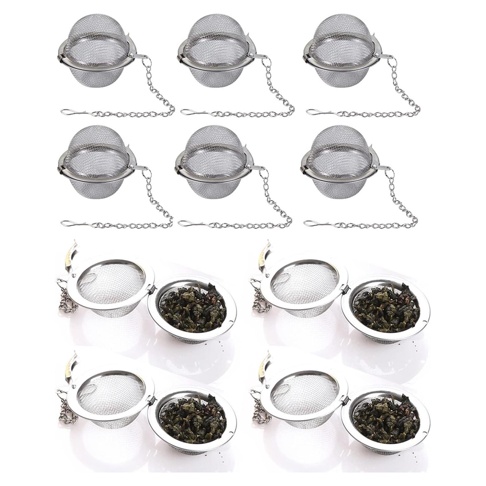 Infusor de Té OXT 10PCS Acero Inoxidable 5.49 cm