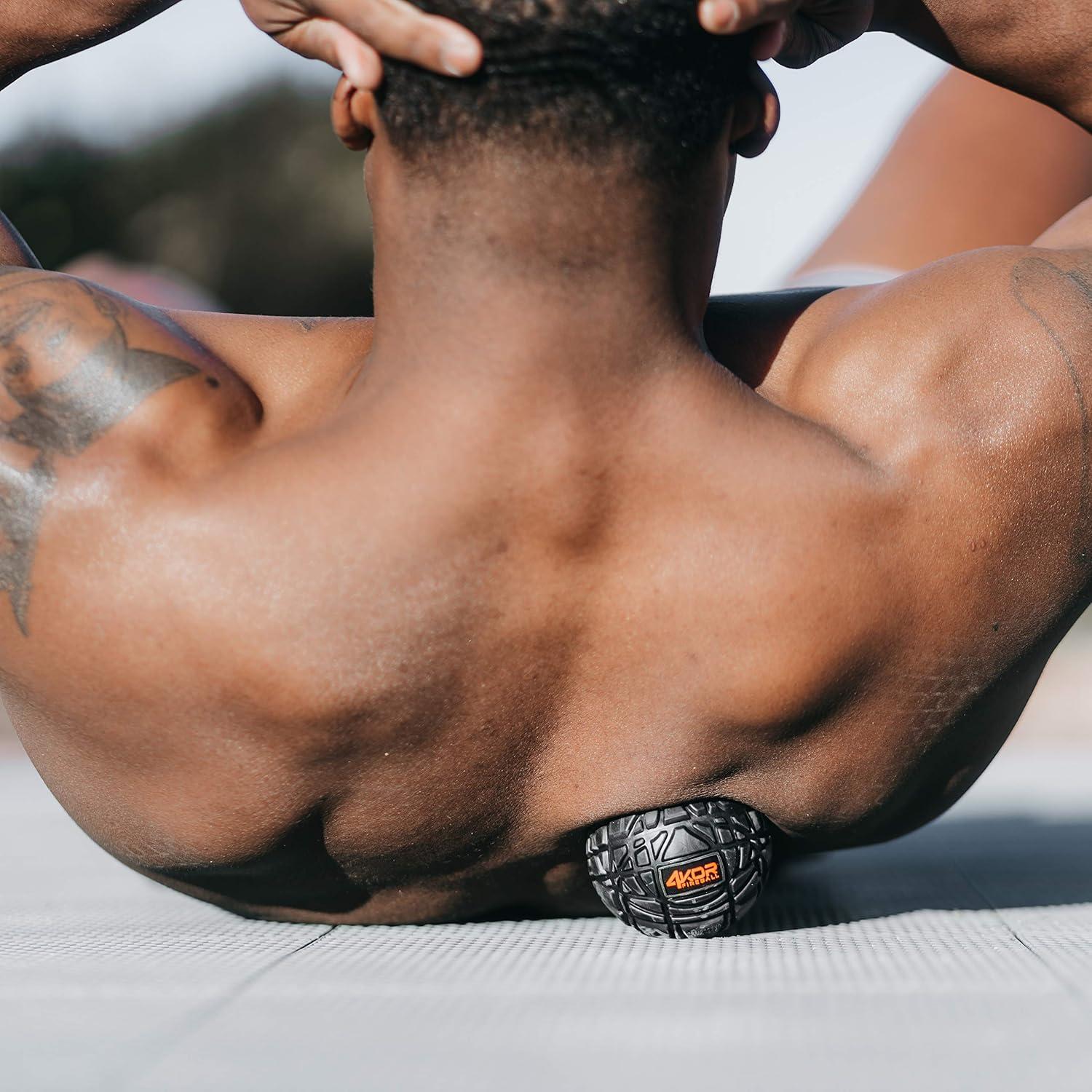 Bola de Masaje 4KOR Fireball 8.13 cm para Terapia Muscular