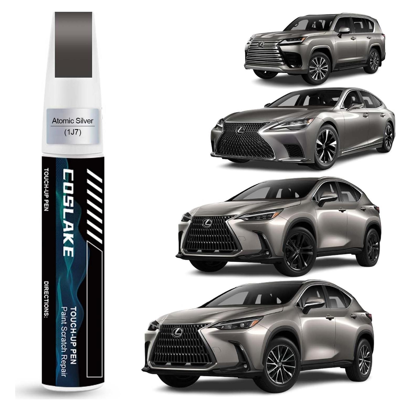 Pintura de Retoque COSLAKE Plata Atómica 1J7 para Lexus 12ml