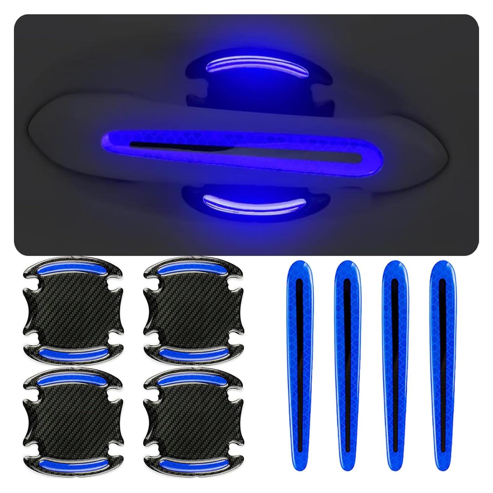 Protector Reflectante para Manija de Puerta de Auto GTZTYZ Azul
