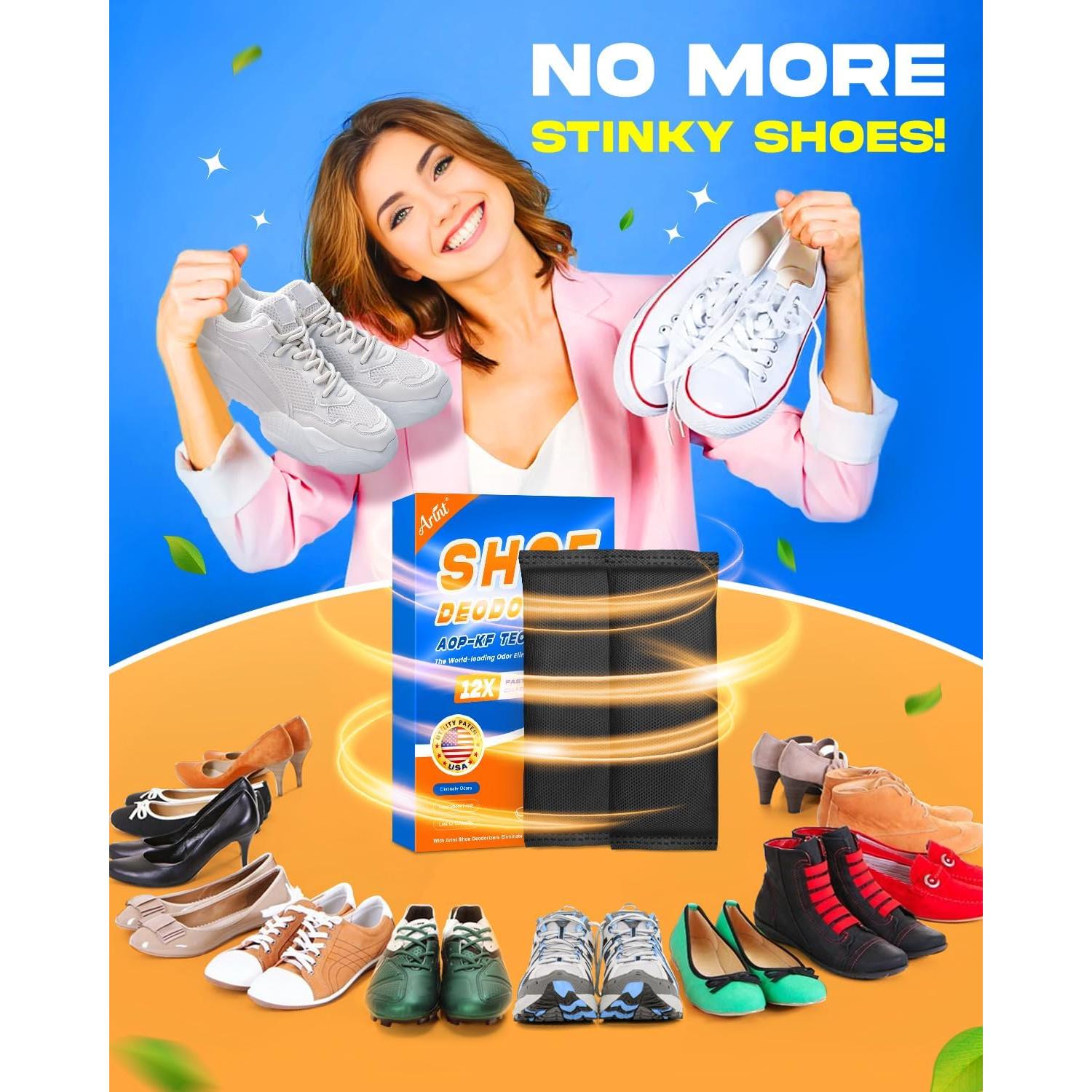 Desodorante para Zapatos Arint - Eliminador de Olores 24 Meses