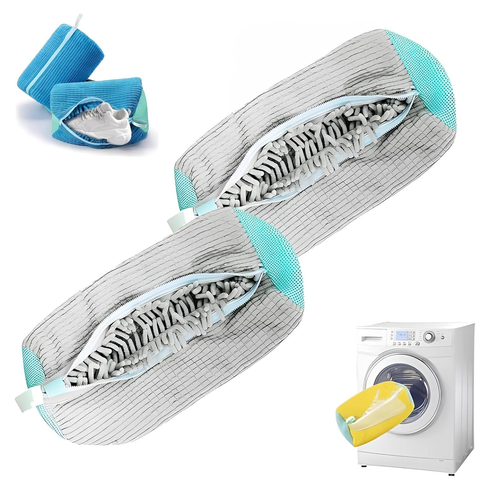 Bolsa de Lavado de Zapatos TINLOK 2pcs Gris 37.62cm