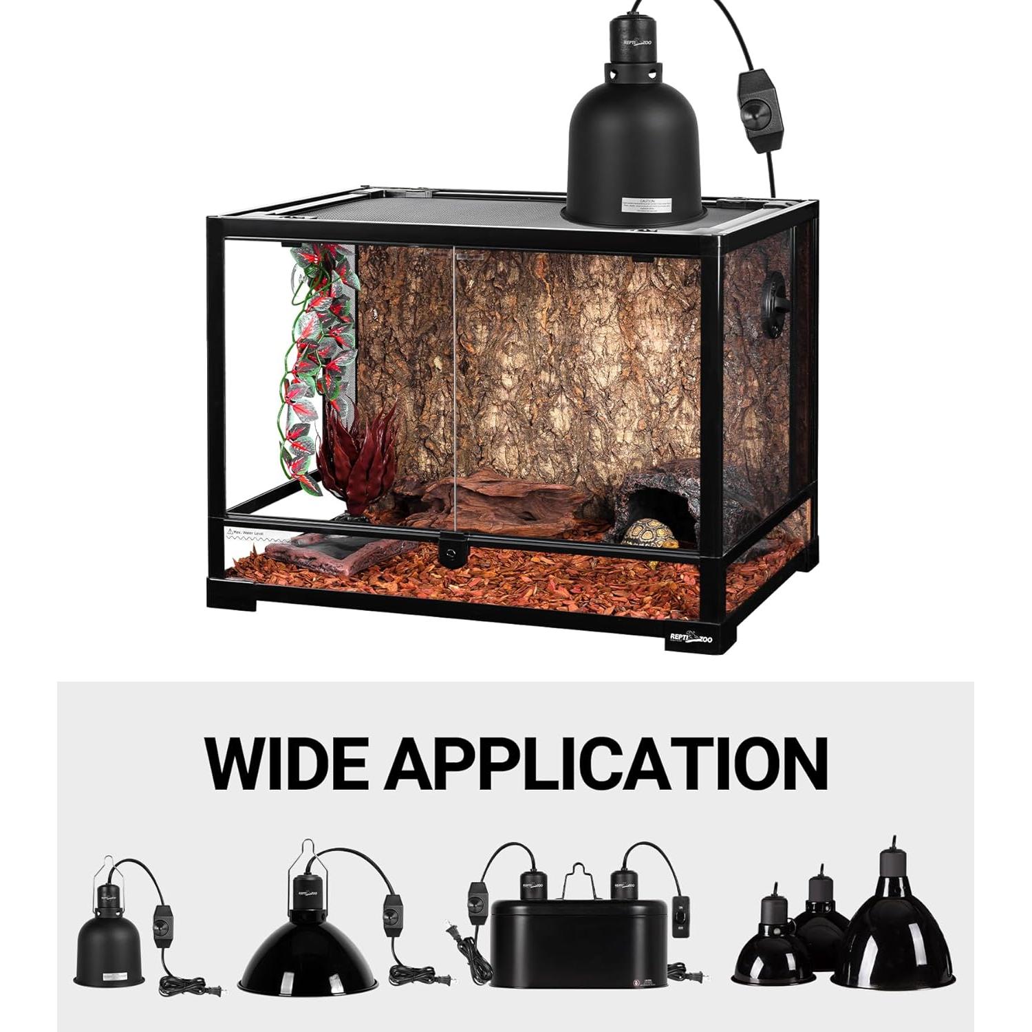 Lámpara de Calor Cerámica 60W REPTI ZOO 2 Pack para Reptiles