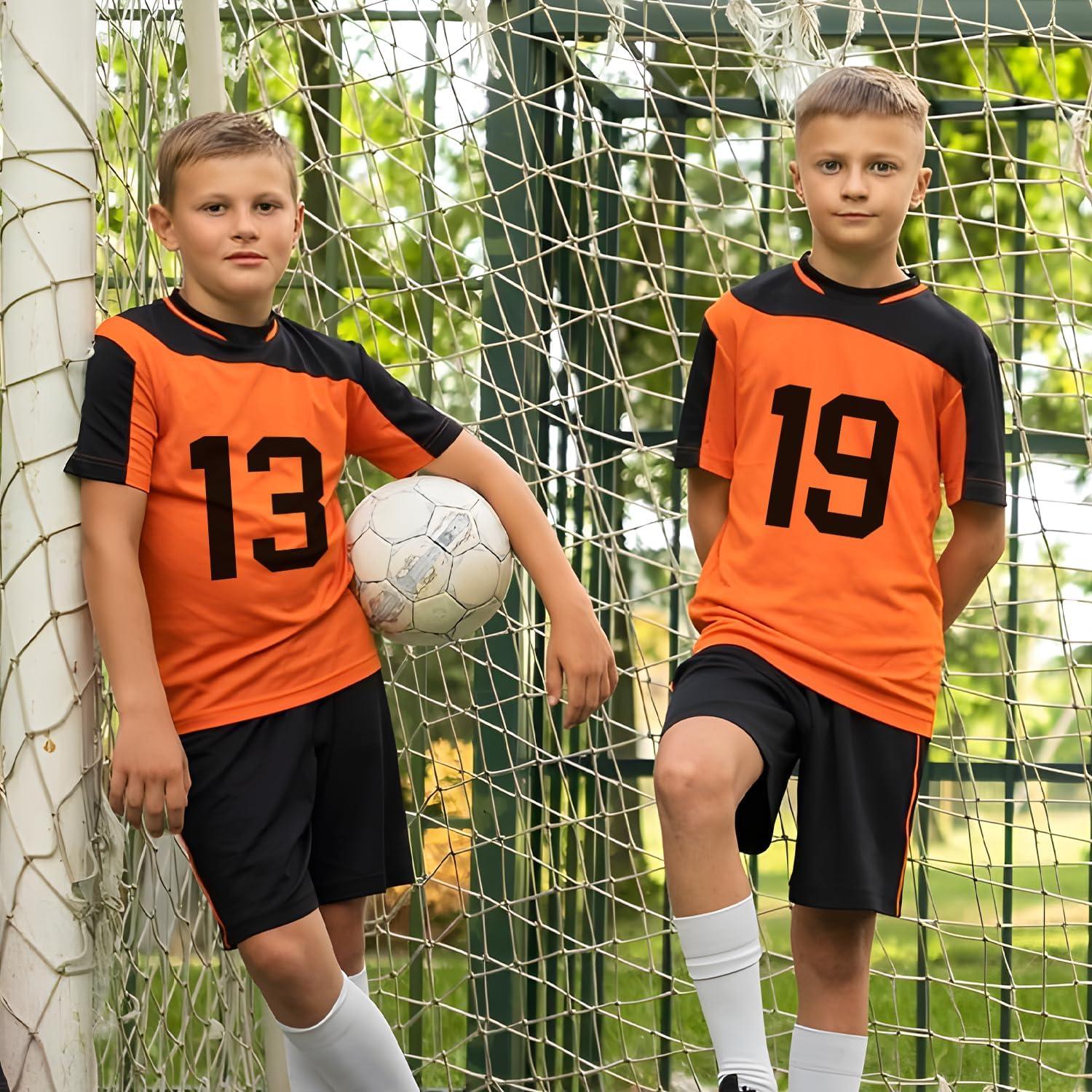 Números de Planchar AXEN 22 Piezas Vinilo 20 cm Negro