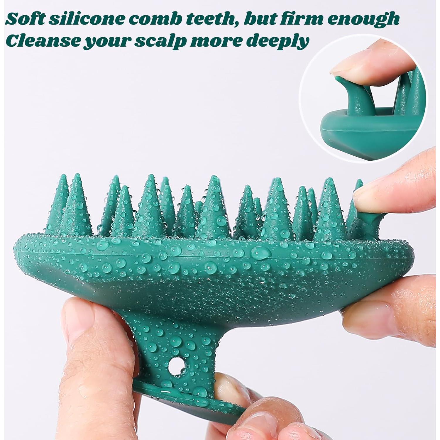 Masajeador de Cuero Cabelludo URTHEONE Silicona Bosque