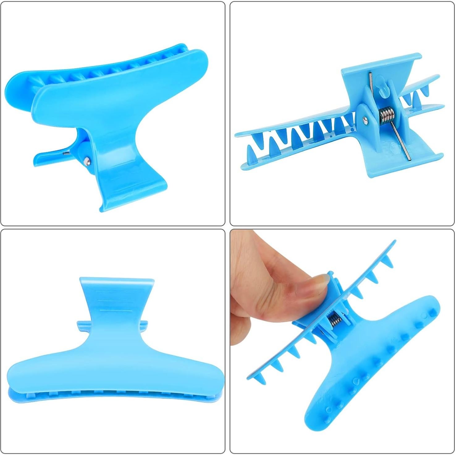 Ondder 12 Clips de Mariposa para Cabello - Antideslizantes y Duraderos