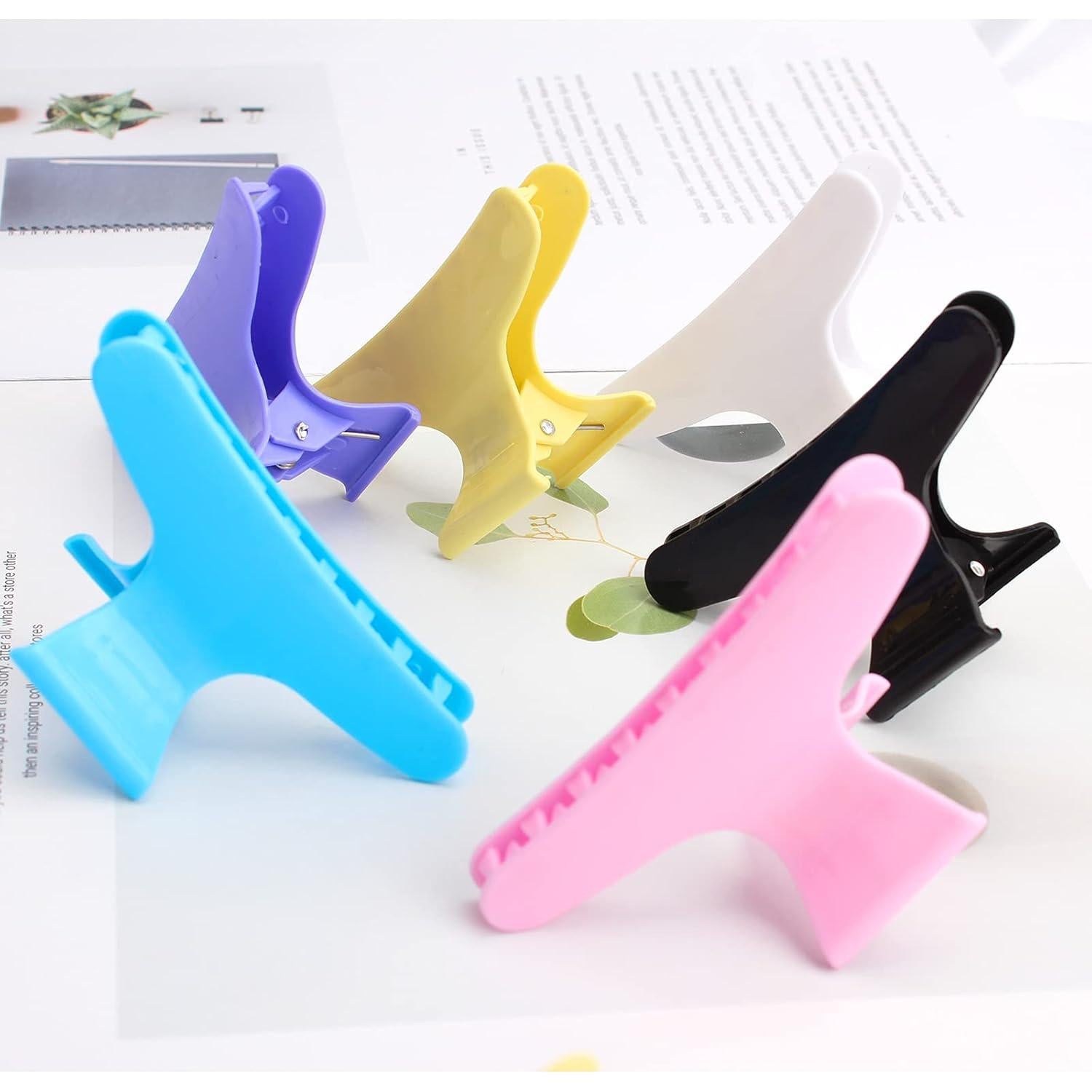 Ondder 12 Clips de Mariposa para Cabello - Antideslizantes y Duraderos