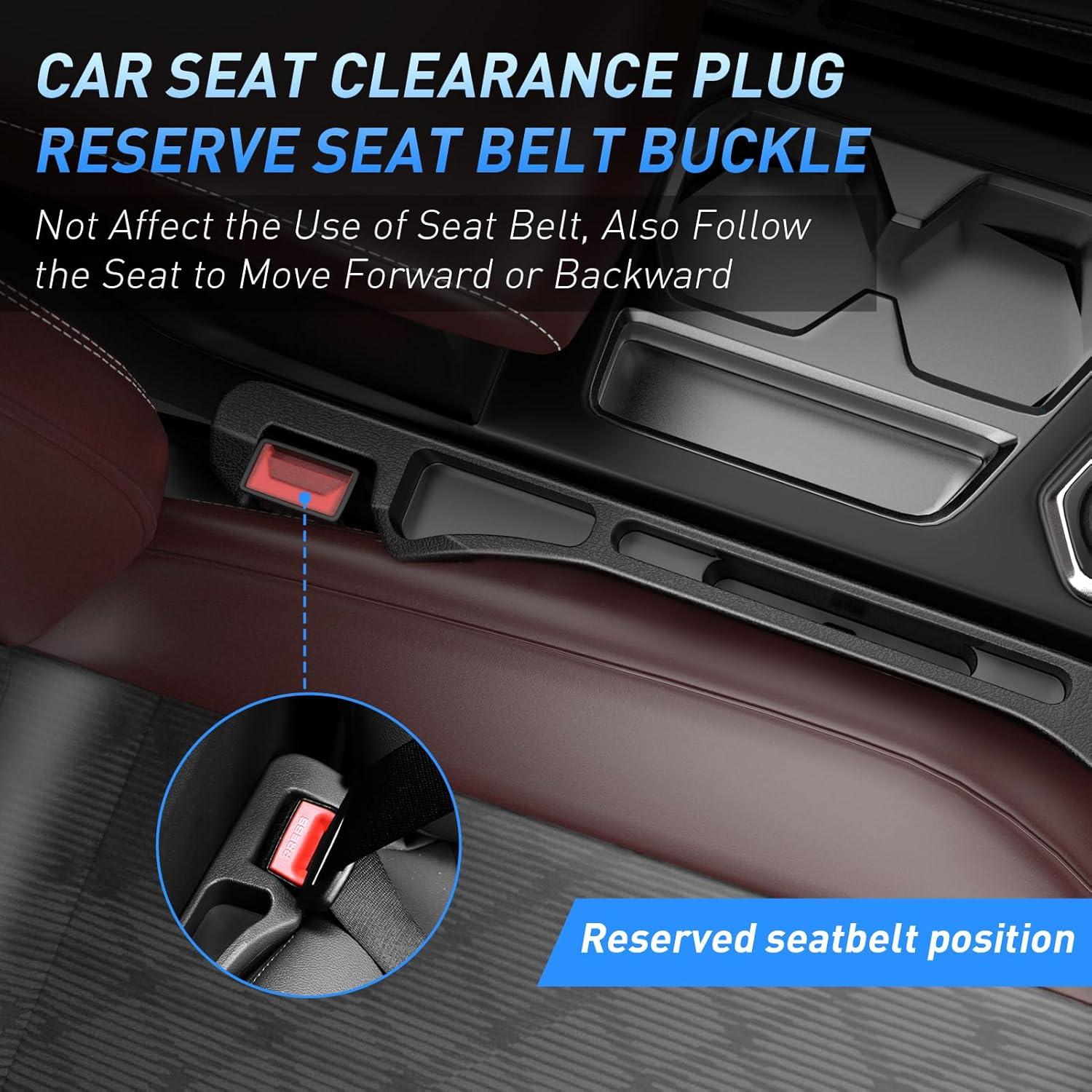 Relleno de Espacio entre Asientos de Coche DDTPDE Set de 2