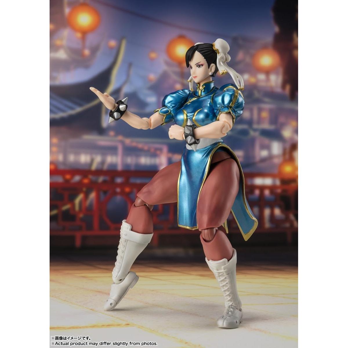 Figura de Acción Chun-Li Atuendo Clásico Bandai S.H.Figuarts