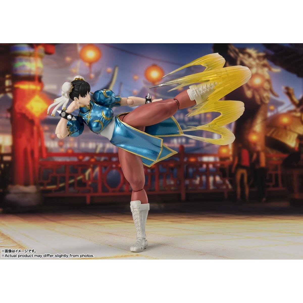 Figura de Acción Chun-Li Atuendo Clásico Bandai S.H.Figuarts
