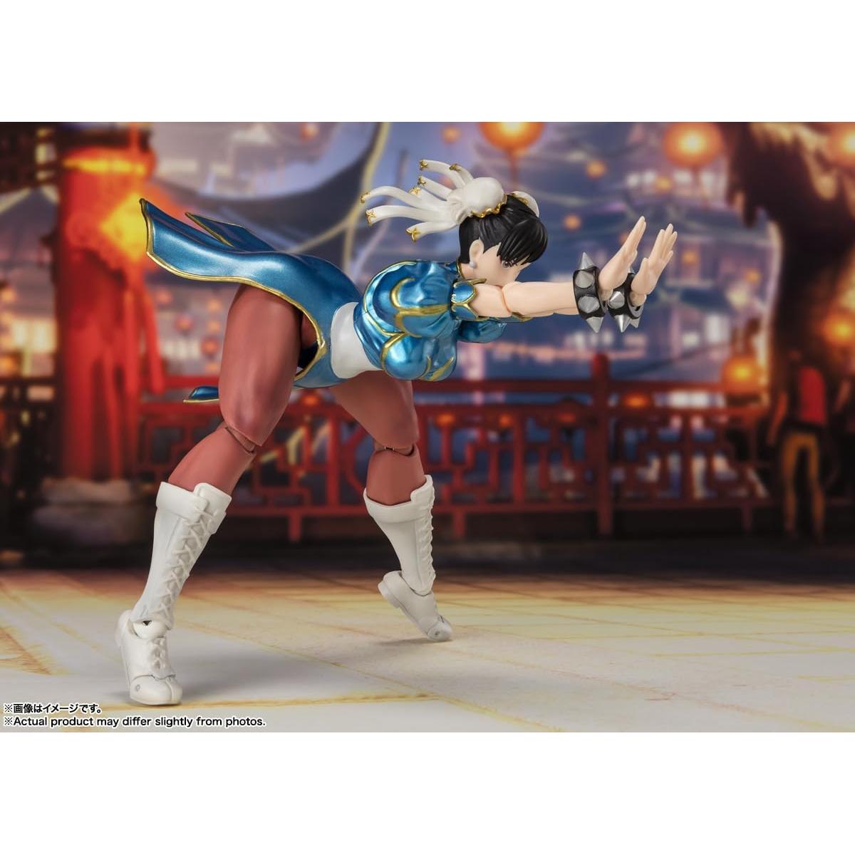 Figura de Acción Chun-Li Atuendo Clásico Bandai S.H.Figuarts