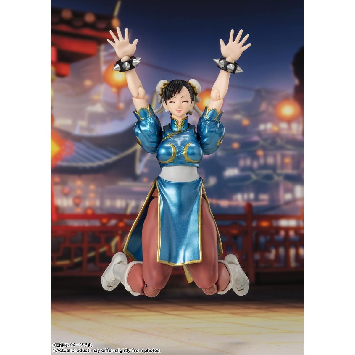 Figura de Acción Chun-Li Atuendo Clásico Bandai S.H.Figuarts